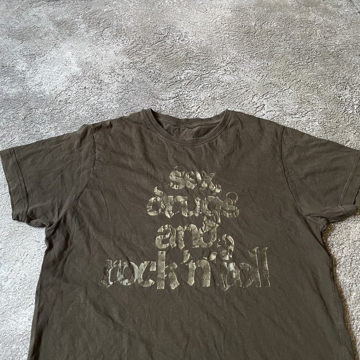 Vintage Vintage Y2K Sun Faded Graphic Tee Punk Skate Streetwear M Size US M / EU 48-50 / 2 - 6 Thumbnail