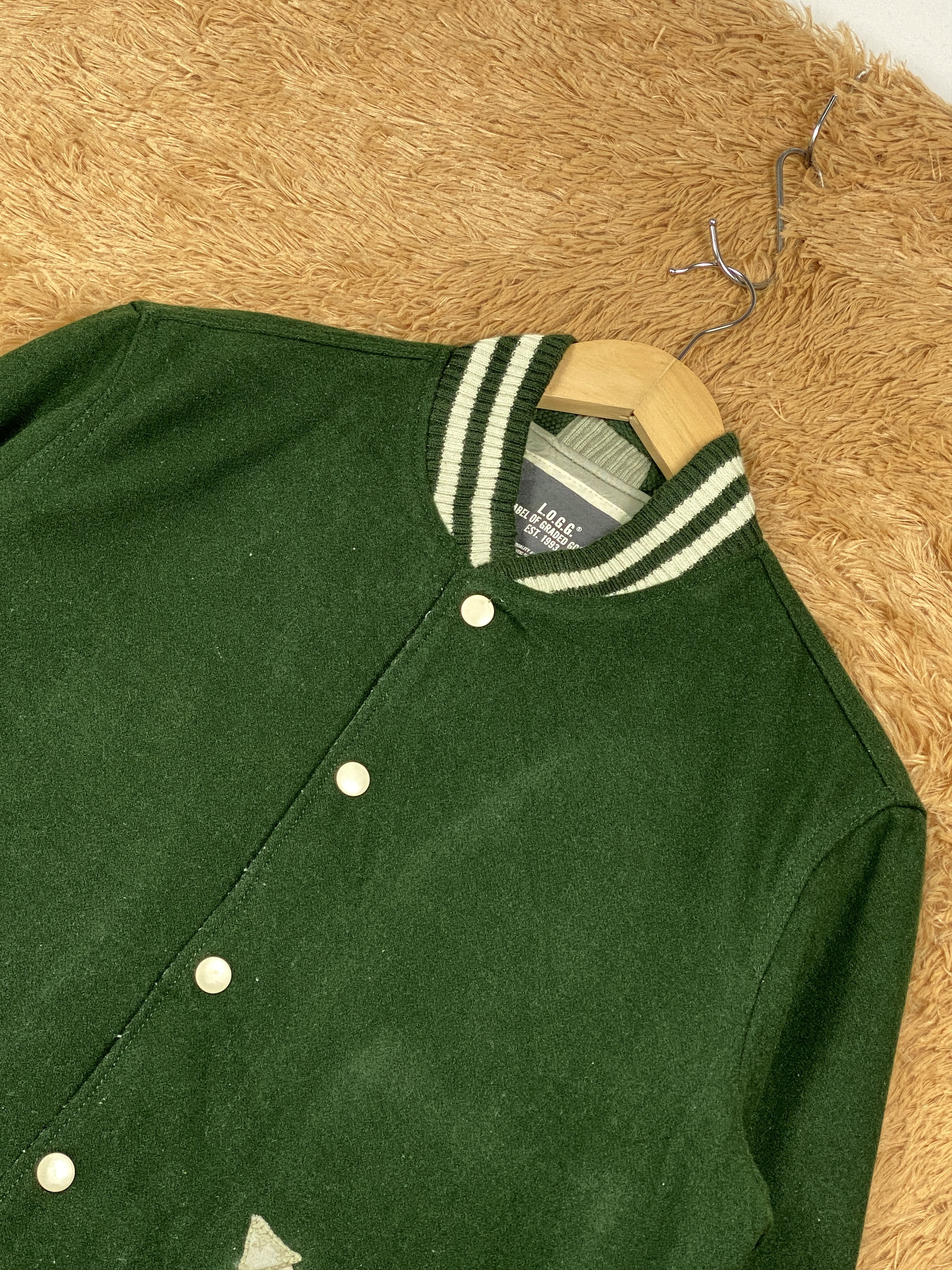 H&M H&M Flannel Lining Varsity Jacket J1651 Size US S / EU 44-46 / 1 - 2 Thumbnail