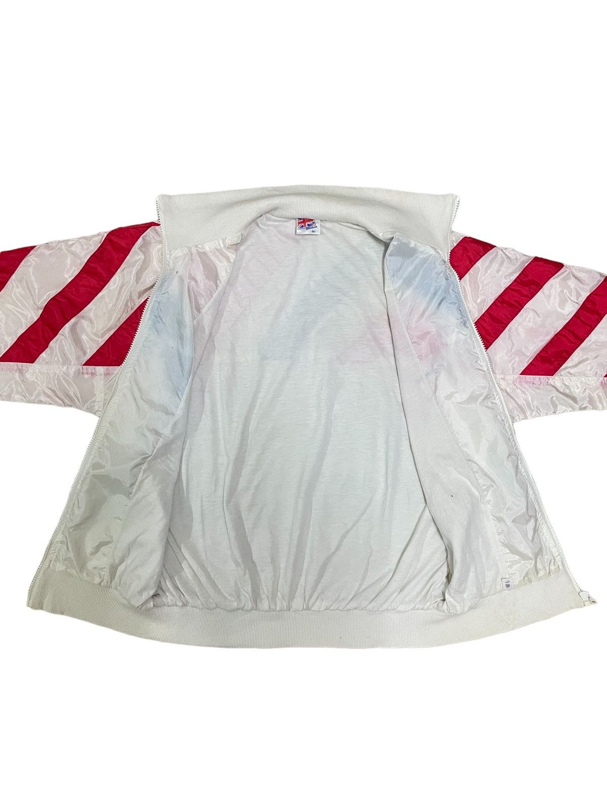 Reebok Vintage 80/90s Reebok Americana Retro Stripe Jacket Size US M / EU 48-50 / 2 - 12 Thumbnail