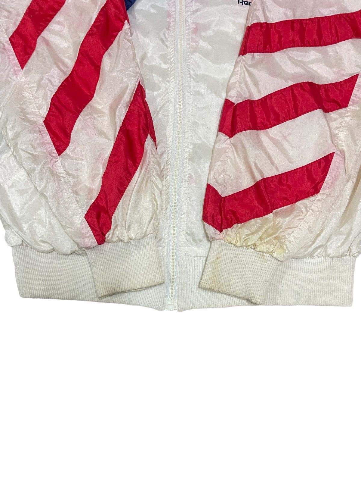 Reebok Vintage 80/90s Reebok Americana Retro Stripe Jacket Size US M / EU 48-50 / 2 - 8 Thumbnail