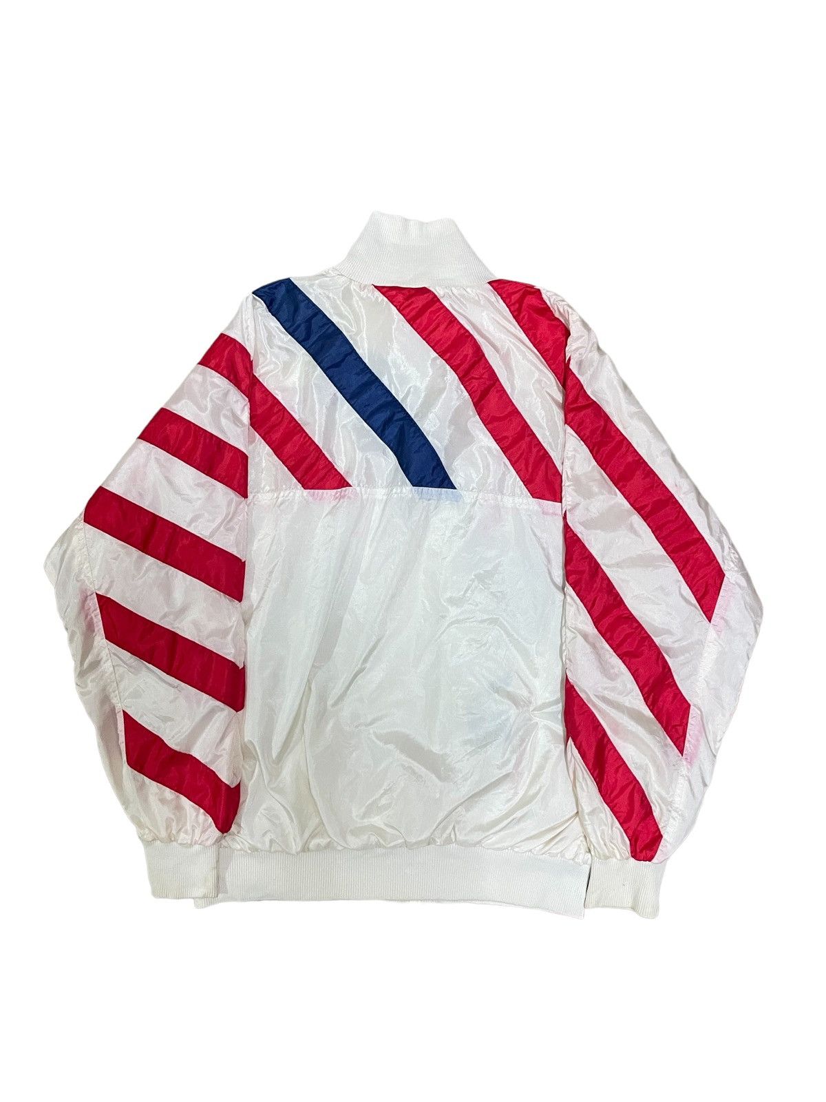 Reebok Vintage 80/90s Reebok Americana Retro Stripe Jacket Size US M / EU 48-50 / 2 - 13 Thumbnail