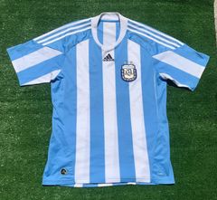 Argentina Messi #19 Retro Jersey Home World Cup 2006