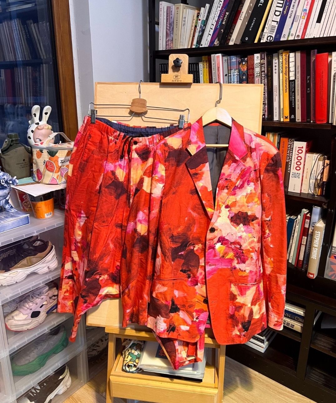 Yohji Yamamoto 16 SHow Painting Suit