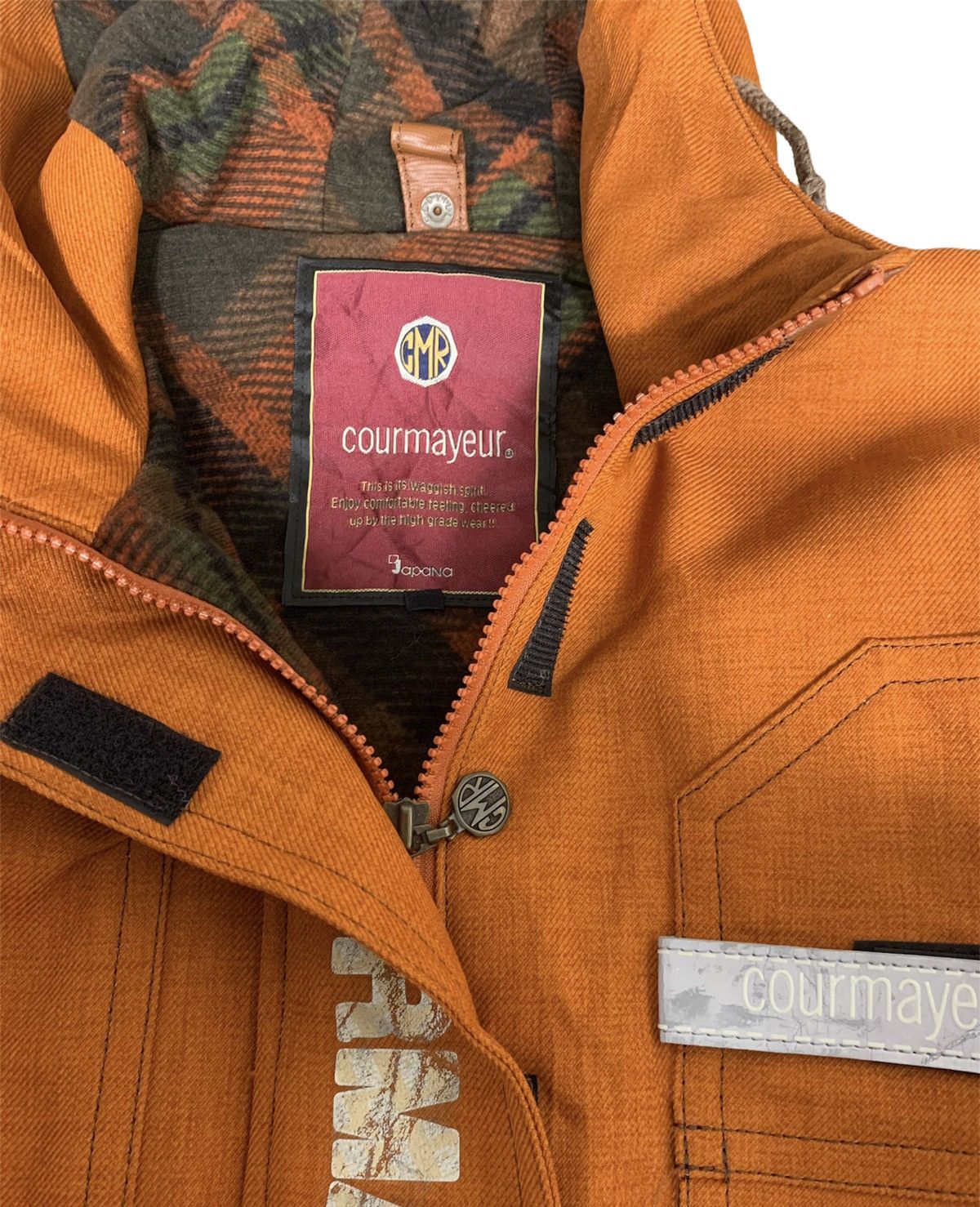 Japanese Brand Japanese Brand Ski Jacket Courmayeur Multi Pockets Size US L / EU 52-54 / 3 - 4 Thumbnail