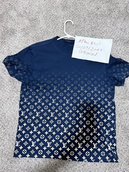 Louis Vuitton Men LVSE Monogram Gradient T-Shirt Cotton Regular