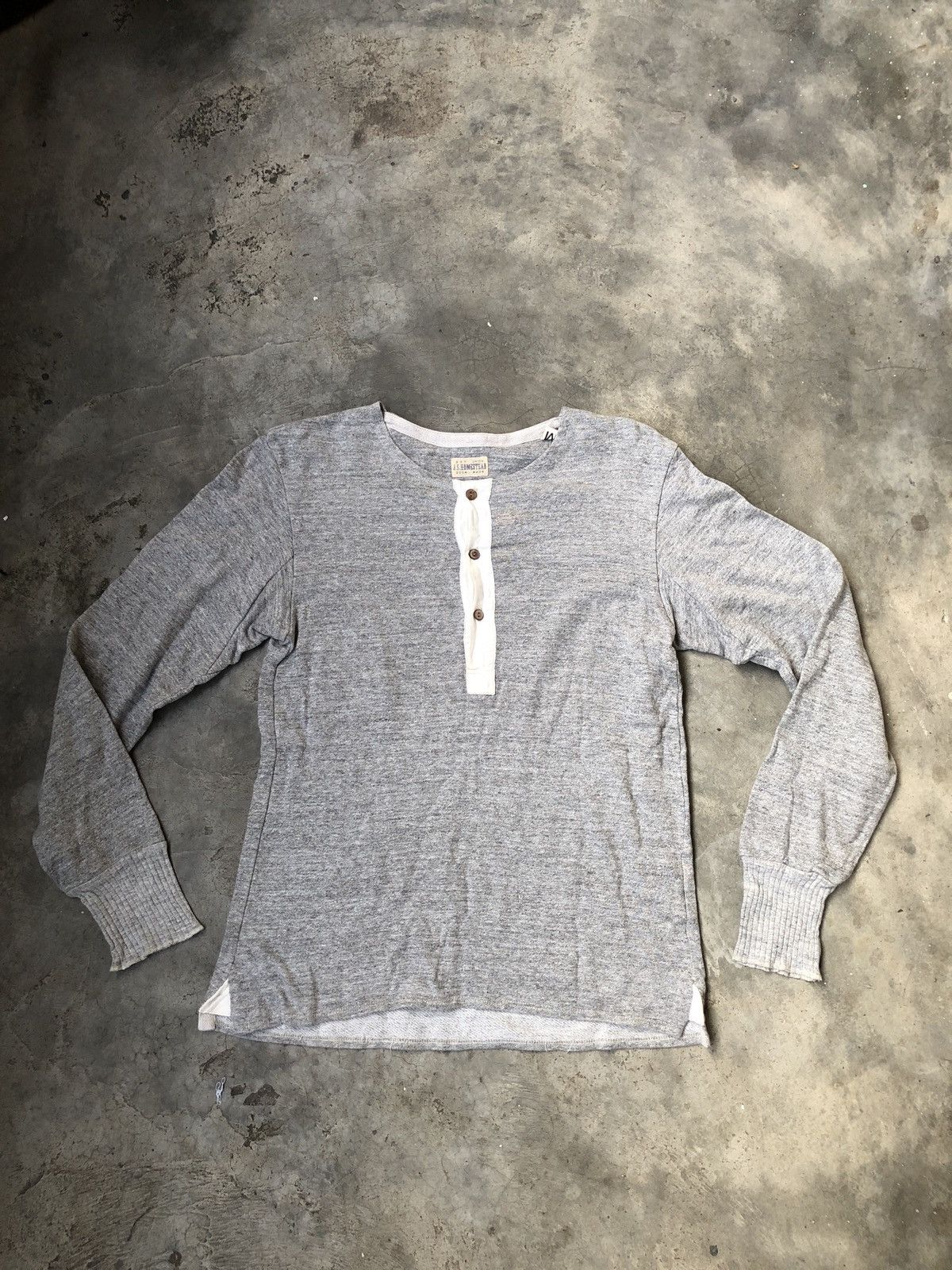 J.S. Homestead J.S HOMESTEAD JOURNAL STANDARD HENLEY NECK LS T SHIRT Size US S / EU 44-46 / 1 - 1 Thumbnail