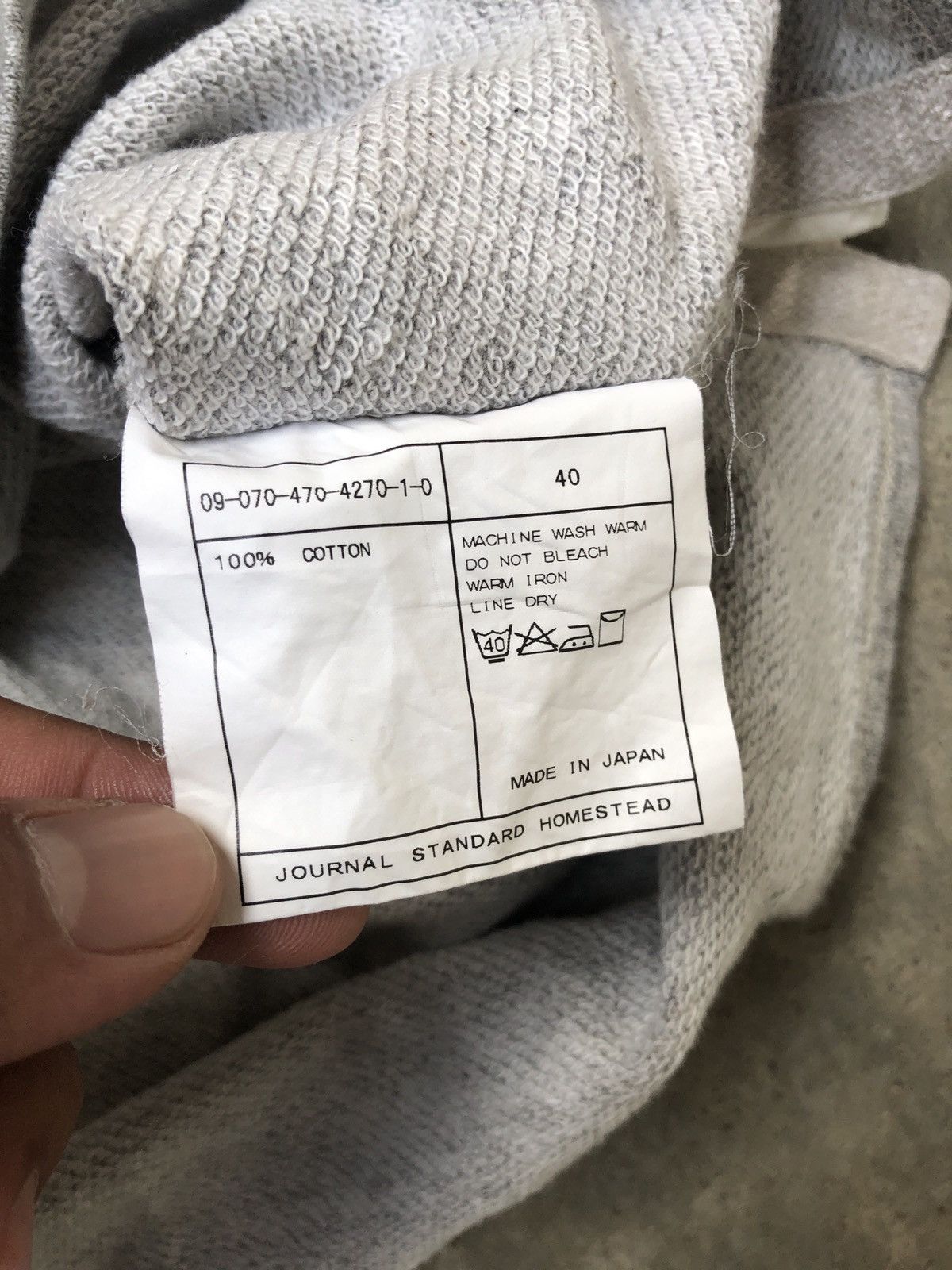 J.S. Homestead J.S HOMESTEAD JOURNAL STANDARD HENLEY NECK LS T SHIRT Size US S / EU 44-46 / 1 - 7 Thumbnail