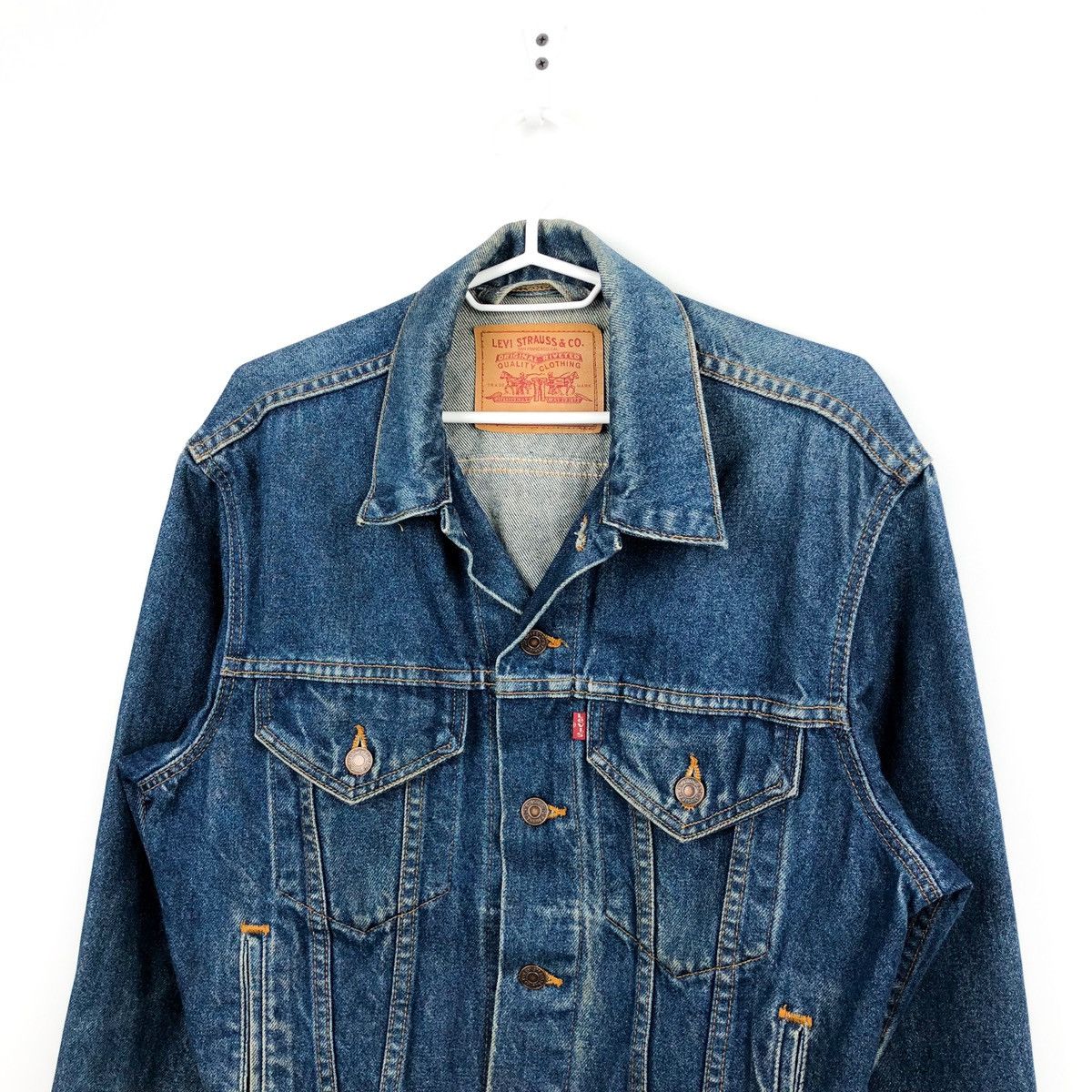 Levi's × Vintage Levi’s vintage denim jacket made in usa size Small Size US S / EU 44-46 / 1 - 2 Thumbnail