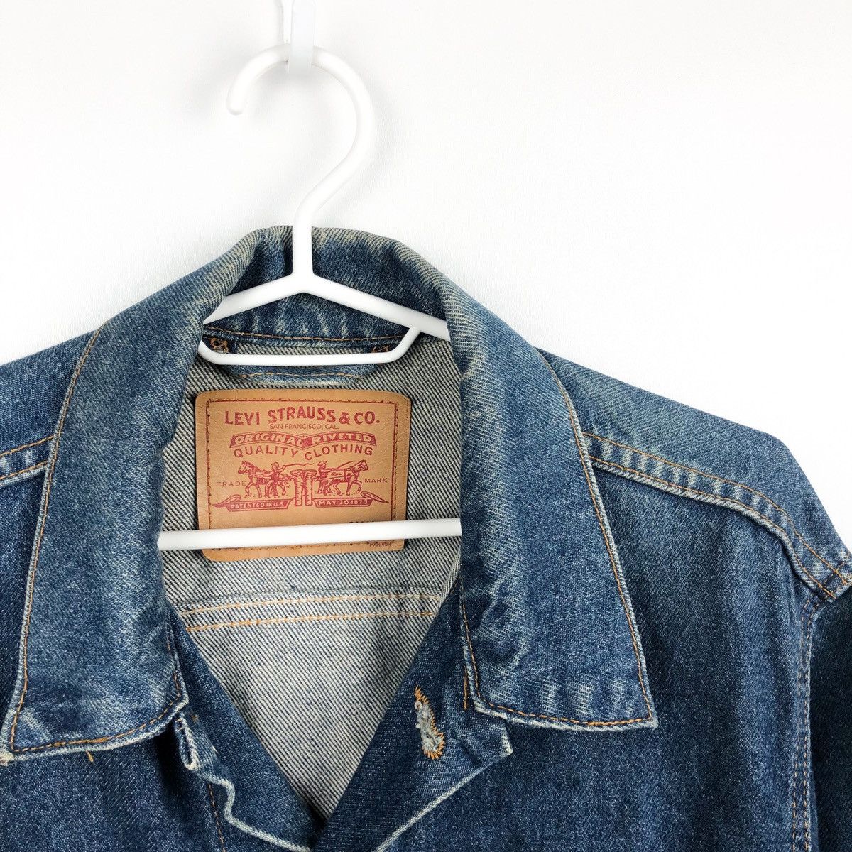 Levi's × Vintage Levi’s vintage denim jacket made in usa size Small Size US S / EU 44-46 / 1 - 4 Thumbnail