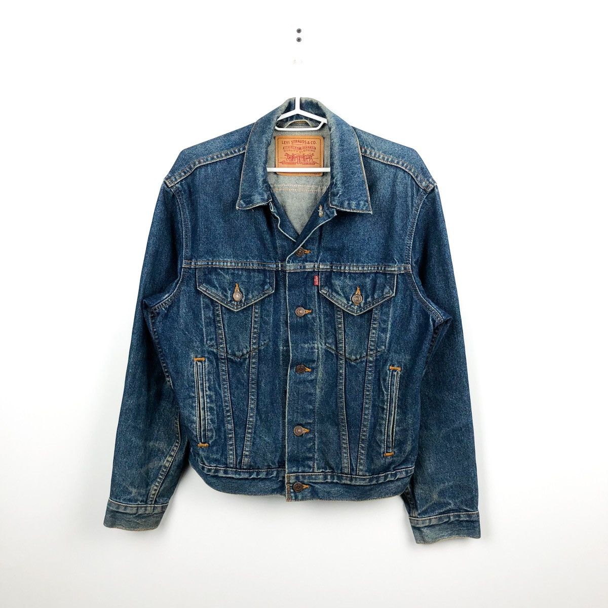 Levi's × Vintage Levi’s vintage denim jacket made in usa size Small Size US S / EU 44-46 / 1 - 1 Thumbnail