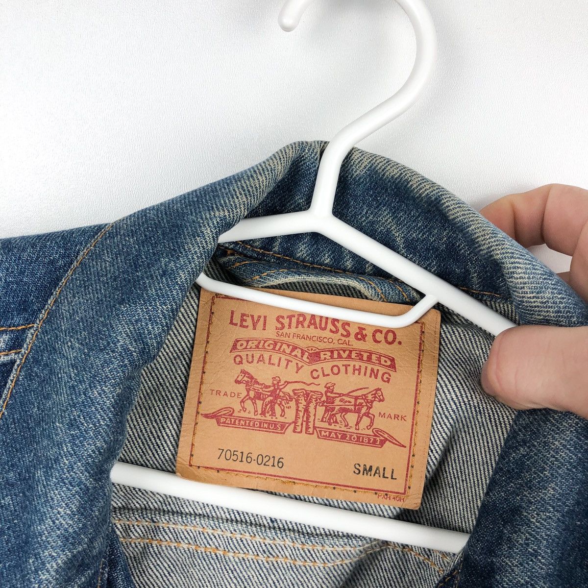 Levi's × Vintage Levi’s vintage denim jacket made in usa size Small Size US S / EU 44-46 / 1 - 5 Thumbnail