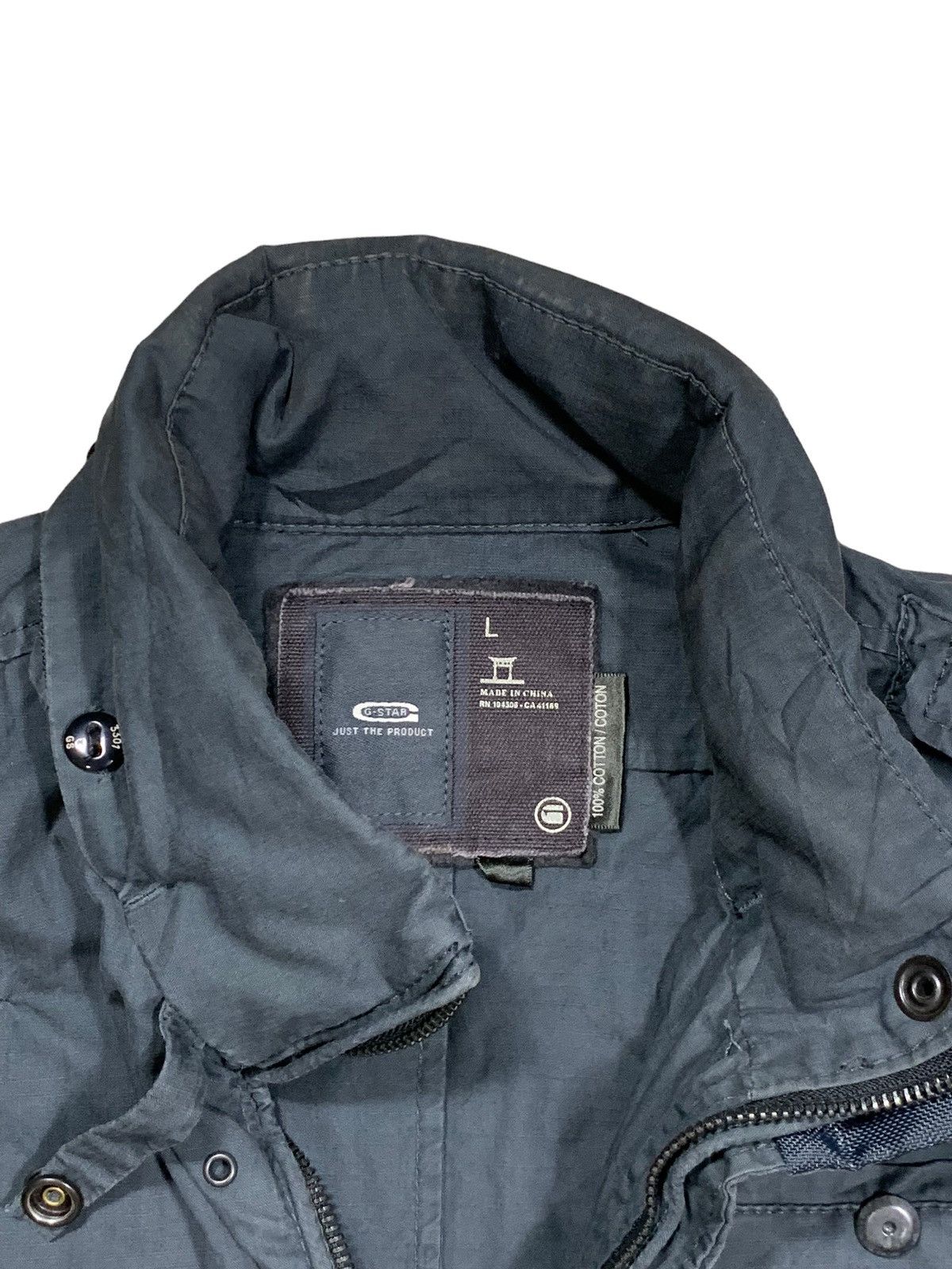 G-Star Rare G-Star Raw Light Jacket Hidden Hooded Tactical Military Size US M / EU 48-50 / 2 - 6 Thumbnail