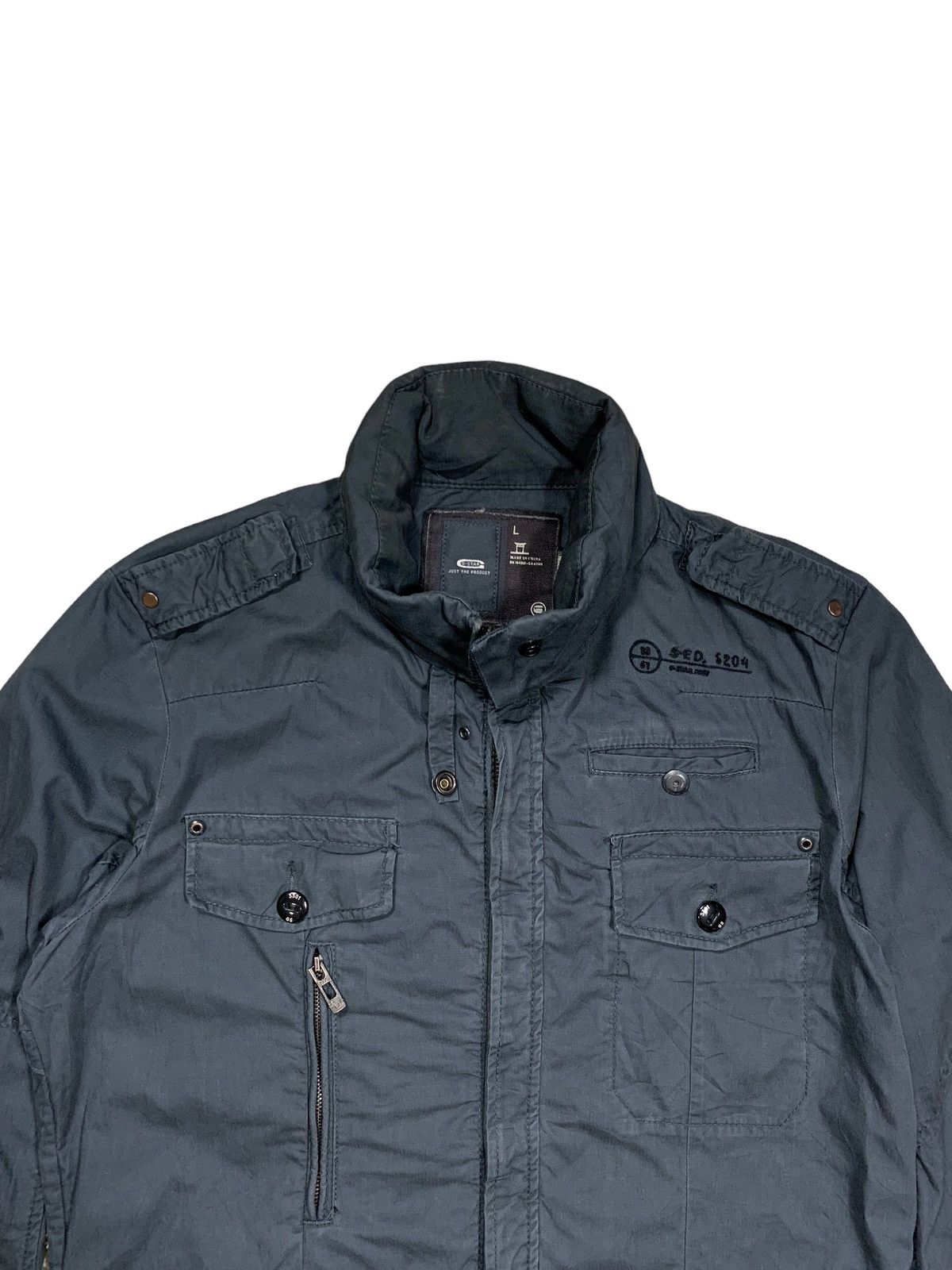 G-Star Rare G-Star Raw Light Jacket Hidden Hooded Tactical Military Size US M / EU 48-50 / 2 - 5 Thumbnail