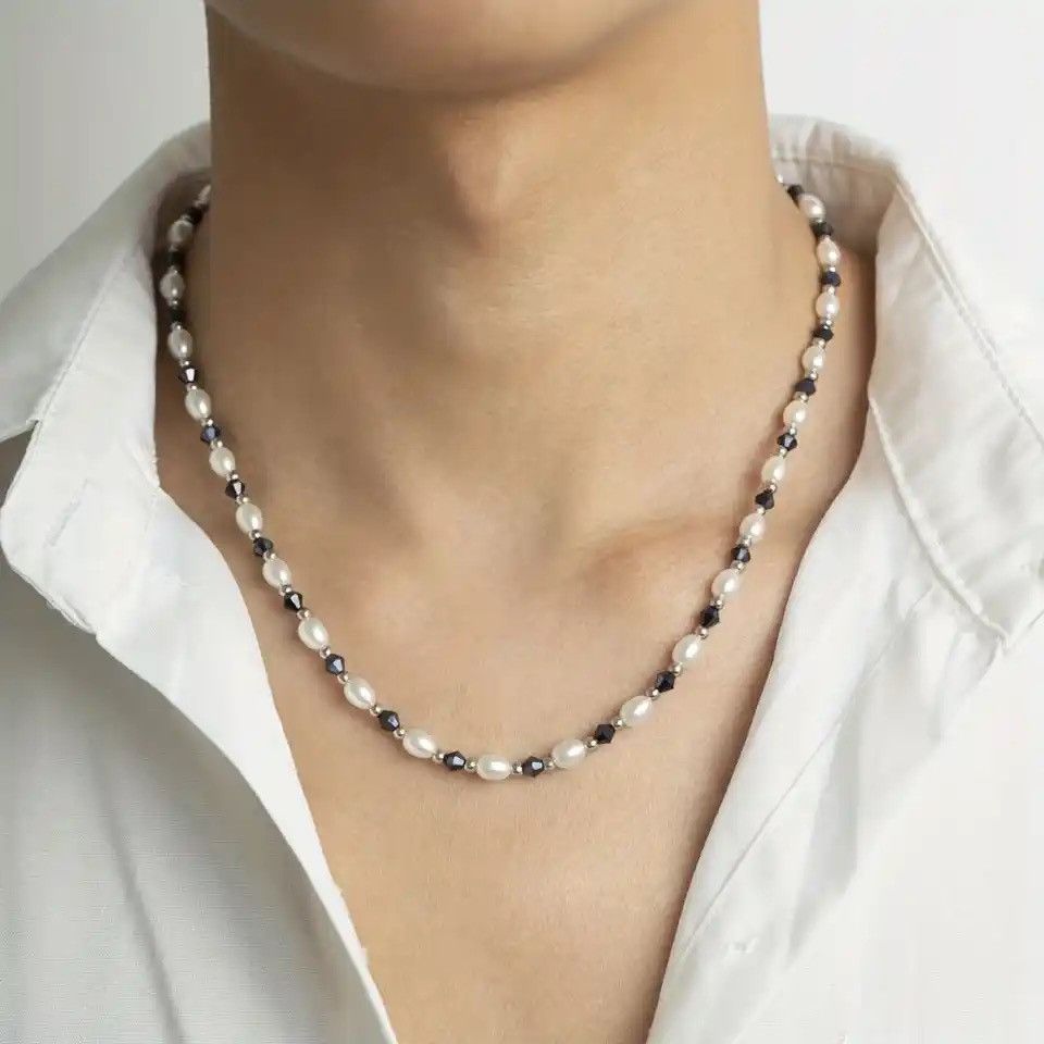 Jewelry Trendy Imitation Pearl Necklace Size ONE SIZE - 1 Thumbnail