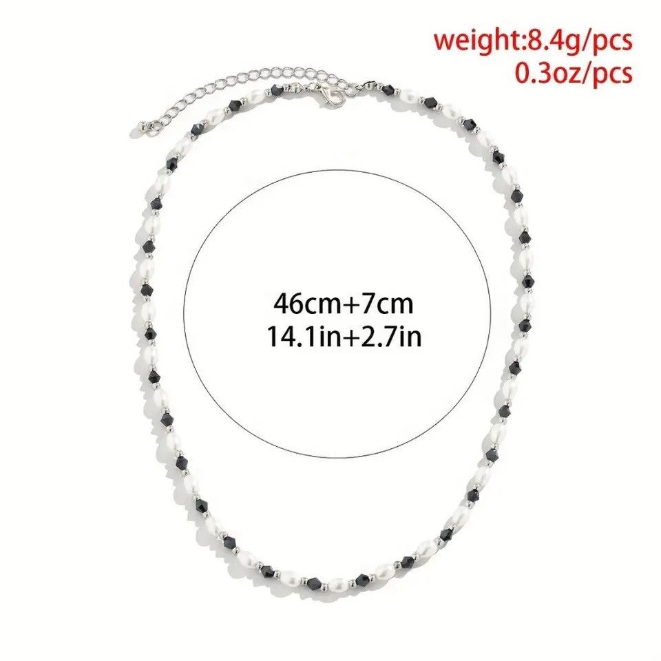 Jewelry Trendy Imitation Pearl Necklace Size ONE SIZE - 3 Thumbnail