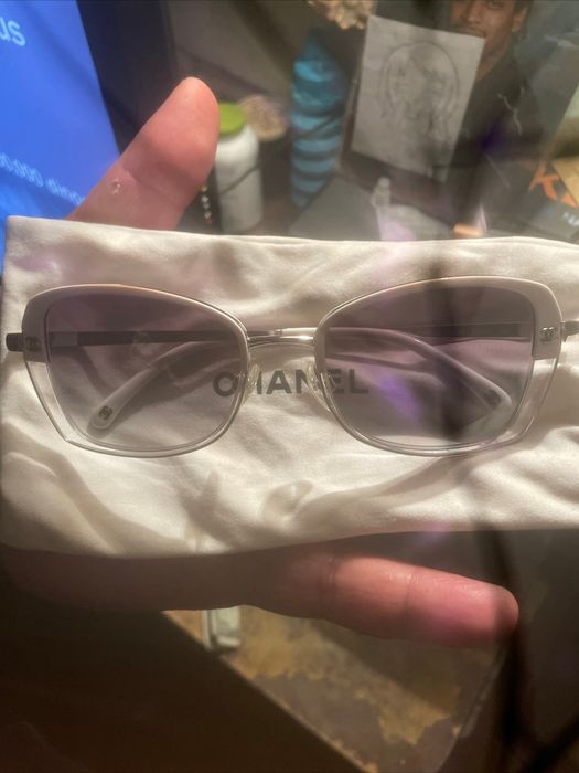 Chanel Chanel butterfly glasses females/male