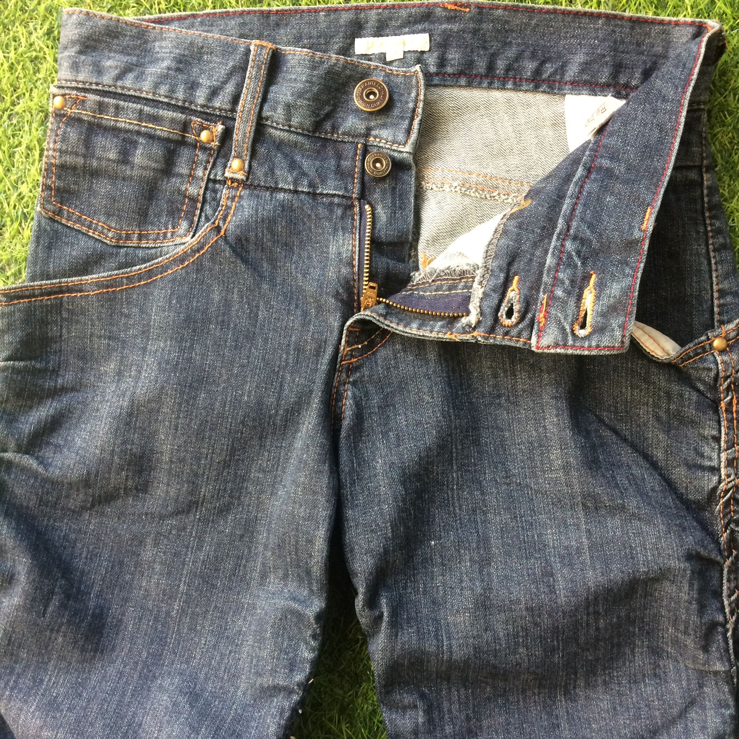 Japanese Brand × Seditionaries Japan Streetwear Unique Denim Jeans #D-347 Size US 28 / EU 44 - 3 Thumbnail