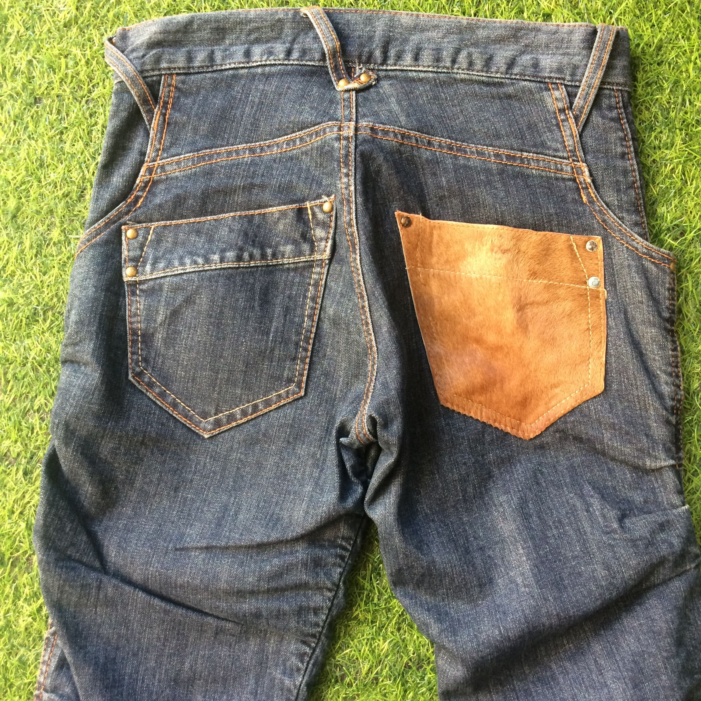 Japanese Brand × Seditionaries Japan Streetwear Unique Denim Jeans #D-347 Size US 28 / EU 44 - 4 Thumbnail