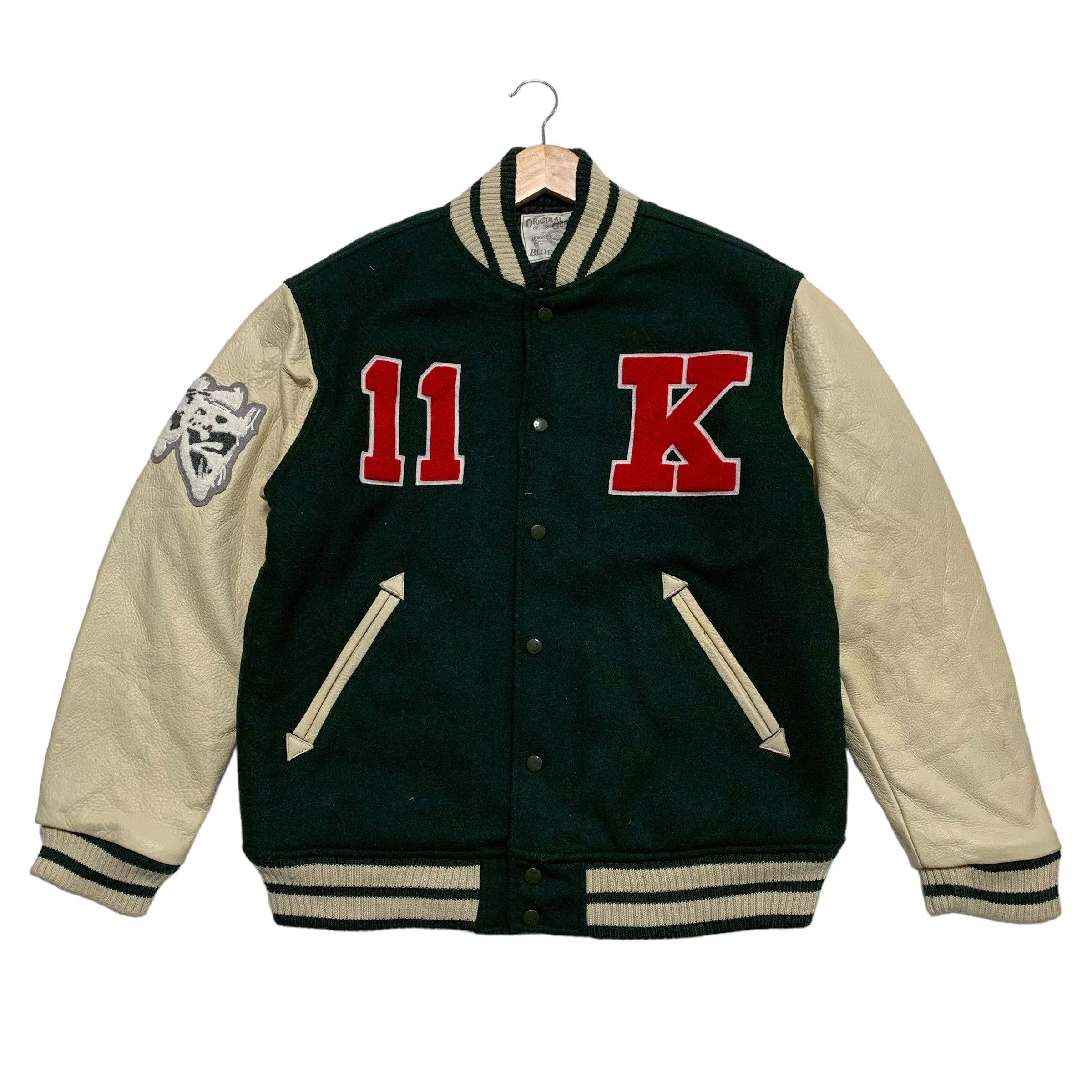 Japanese Brand Kawakami MLB Atlanta Brave Baseball Varsity Jacket Size US L / EU 52-54 / 3 - 6 Thumbnail