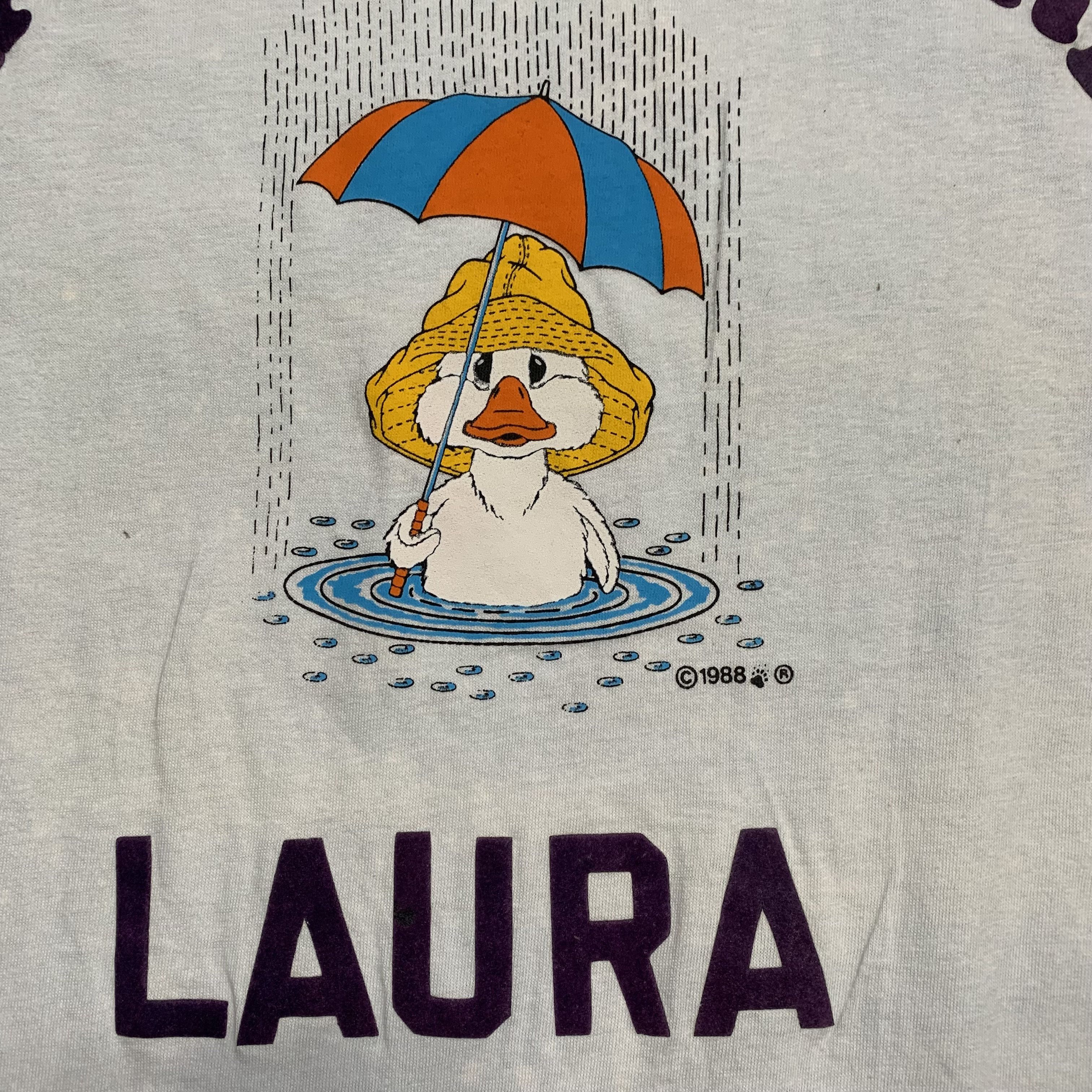 Ocean Pacific Vintage 80s Ocean Pacific Hang In There Laura Tee Size US M / EU 48-50 / 2 - 4 Thumbnail