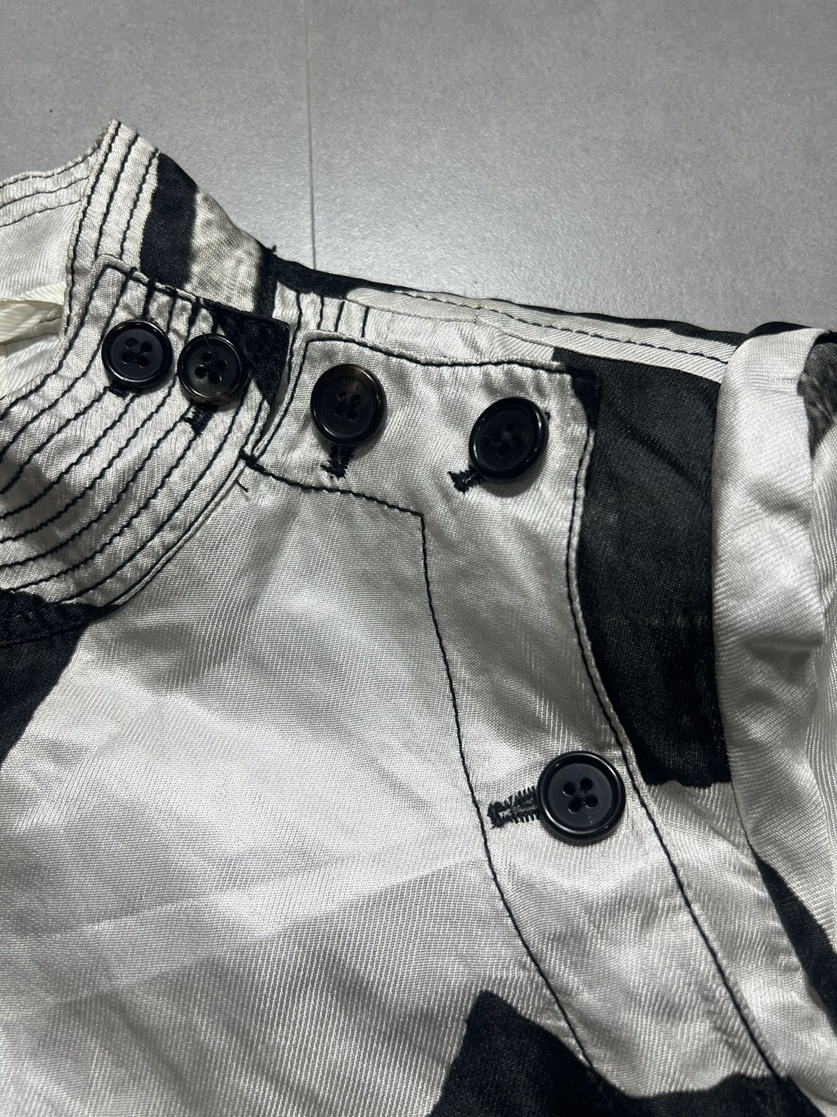 Ann Demeulemeester Ann Demeulemeester - S/S '11 Abstract Fencing Jacket Size XXS / US 00 / IT 34 - 7 Thumbnail