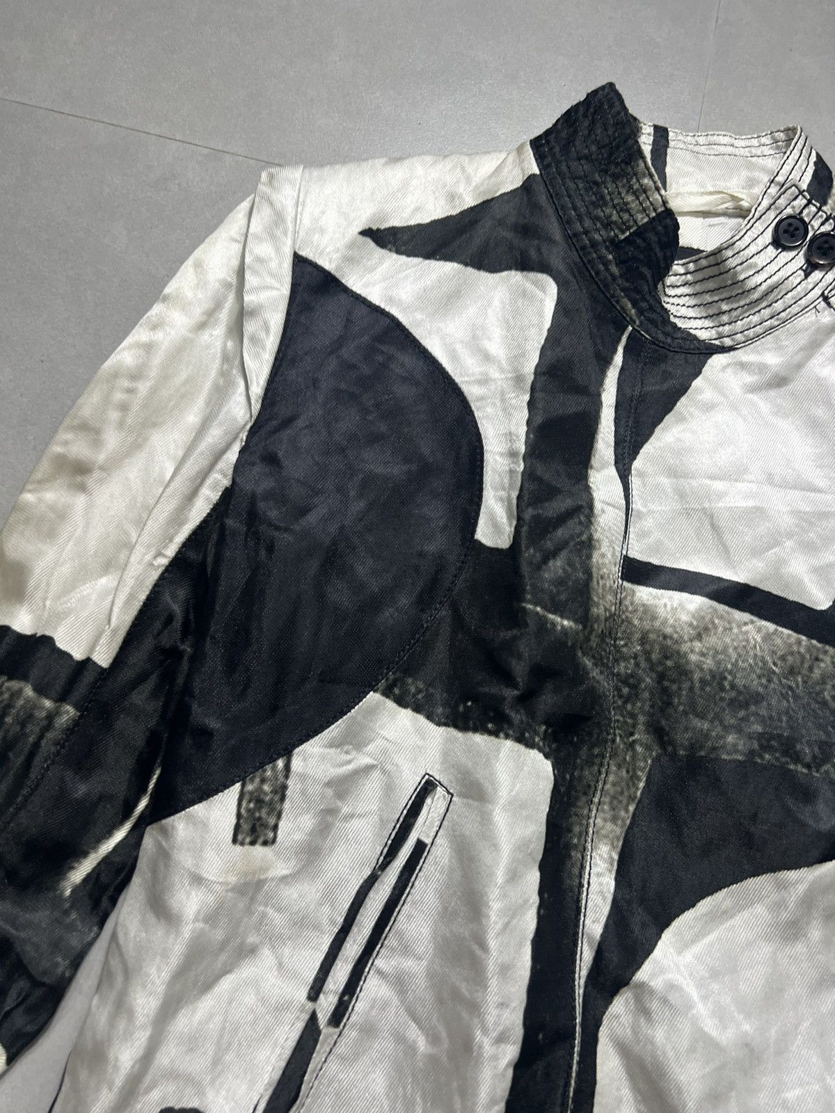 Ann Demeulemeester Ann Demeulemeester - S/S '11 Abstract Fencing Jacket Size XXS / US 00 / IT 34 - 3 Thumbnail