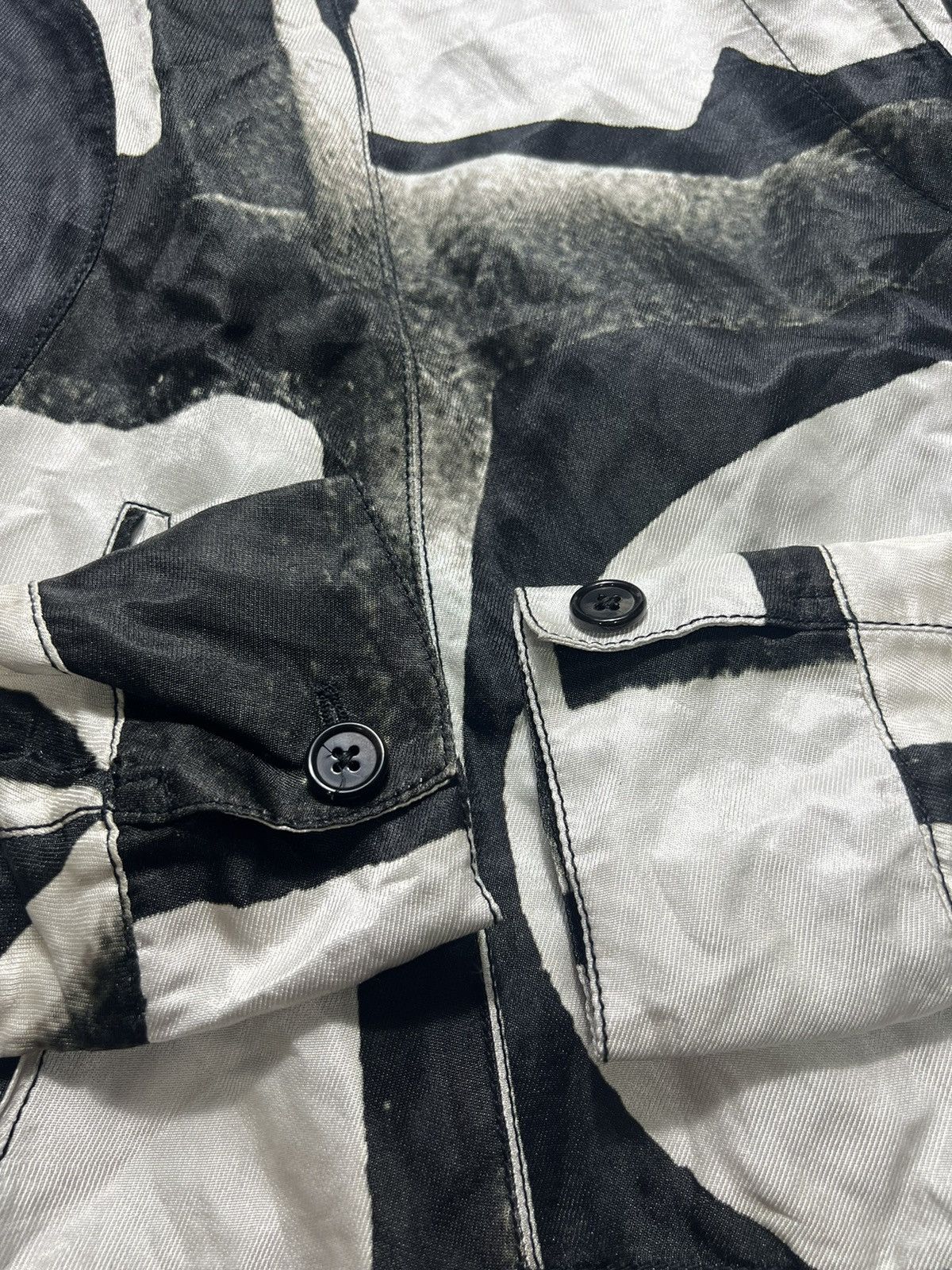 Ann Demeulemeester Ann Demeulemeester - S/S '11 Abstract Fencing Jacket Size XXS / US 00 / IT 34 - 5 Thumbnail