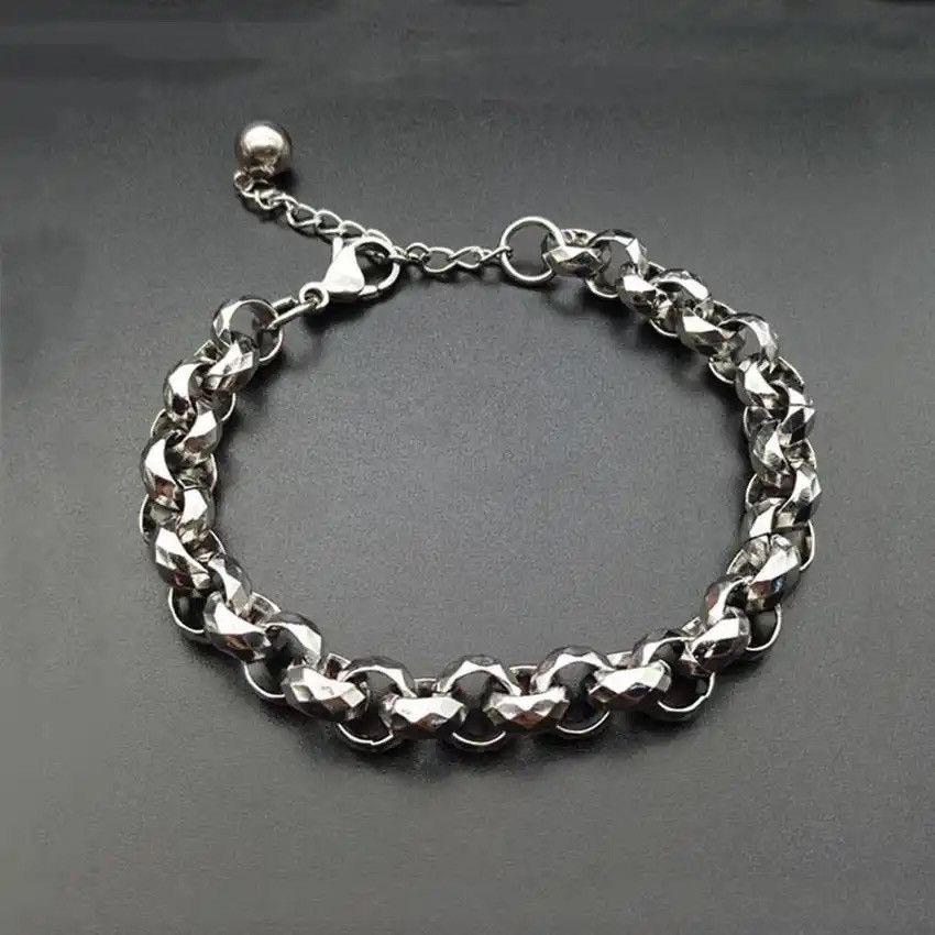 Jewelry Stainless Steel Bracelet Size ONE SIZE - 1 Thumbnail