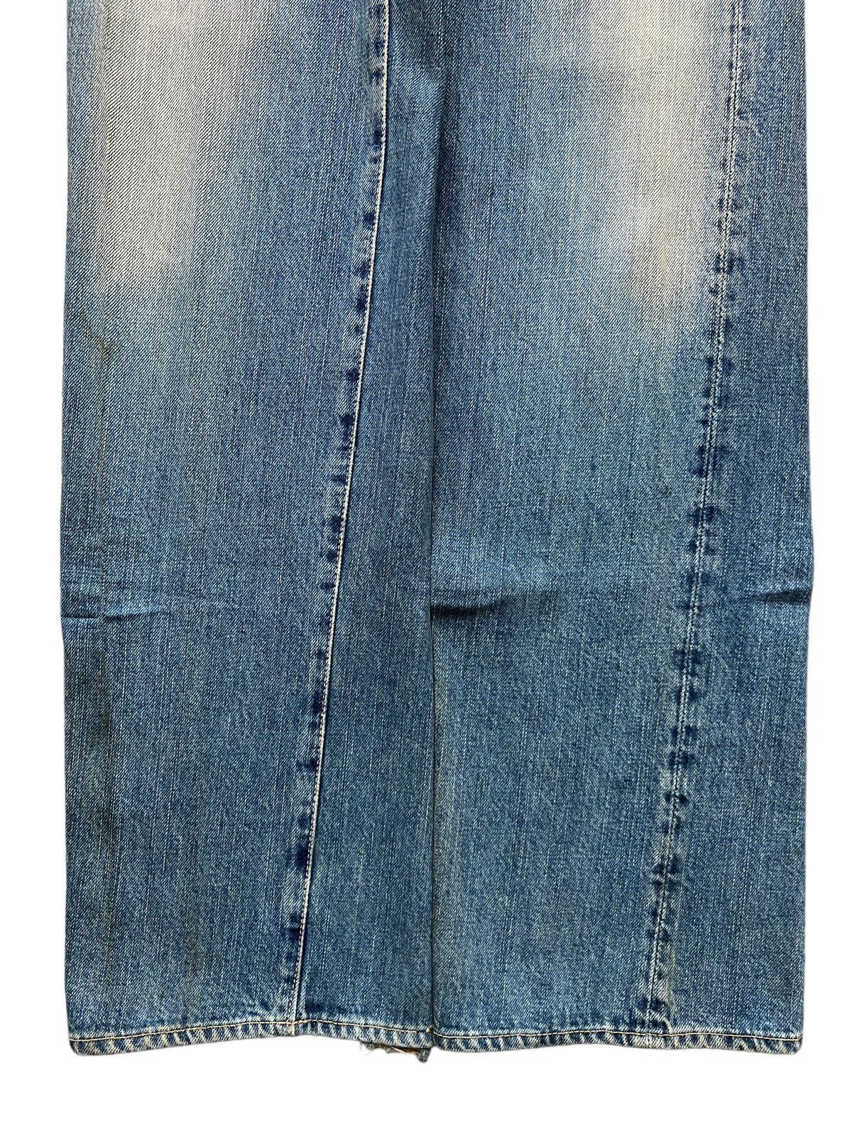 45rpm Vintage 45Rpm Japan Faded Distressed Baggy Jeans 26x33 Size 26" / US 2 / IT 38 - 5 Thumbnail