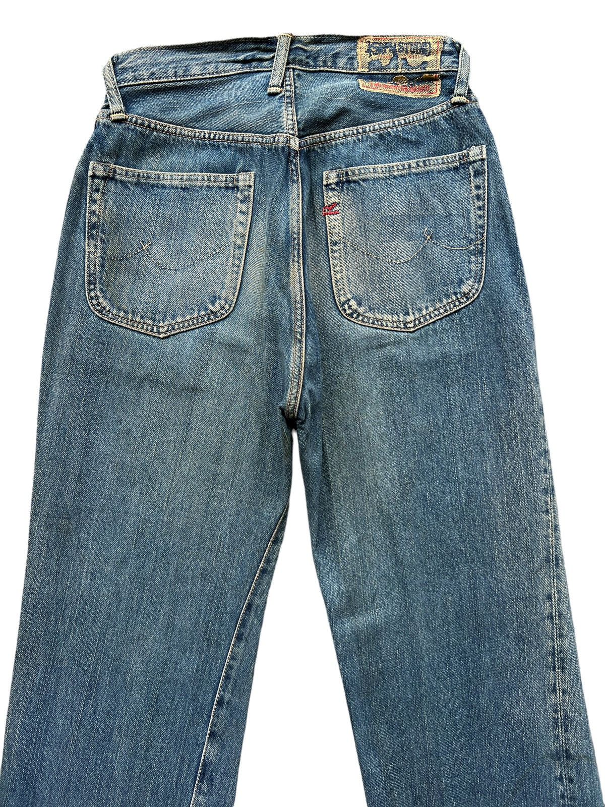 45rpm Vintage 45Rpm Japan Faded Distressed Baggy Jeans 26x33 Size 26" / US 2 / IT 38 - 6 Thumbnail