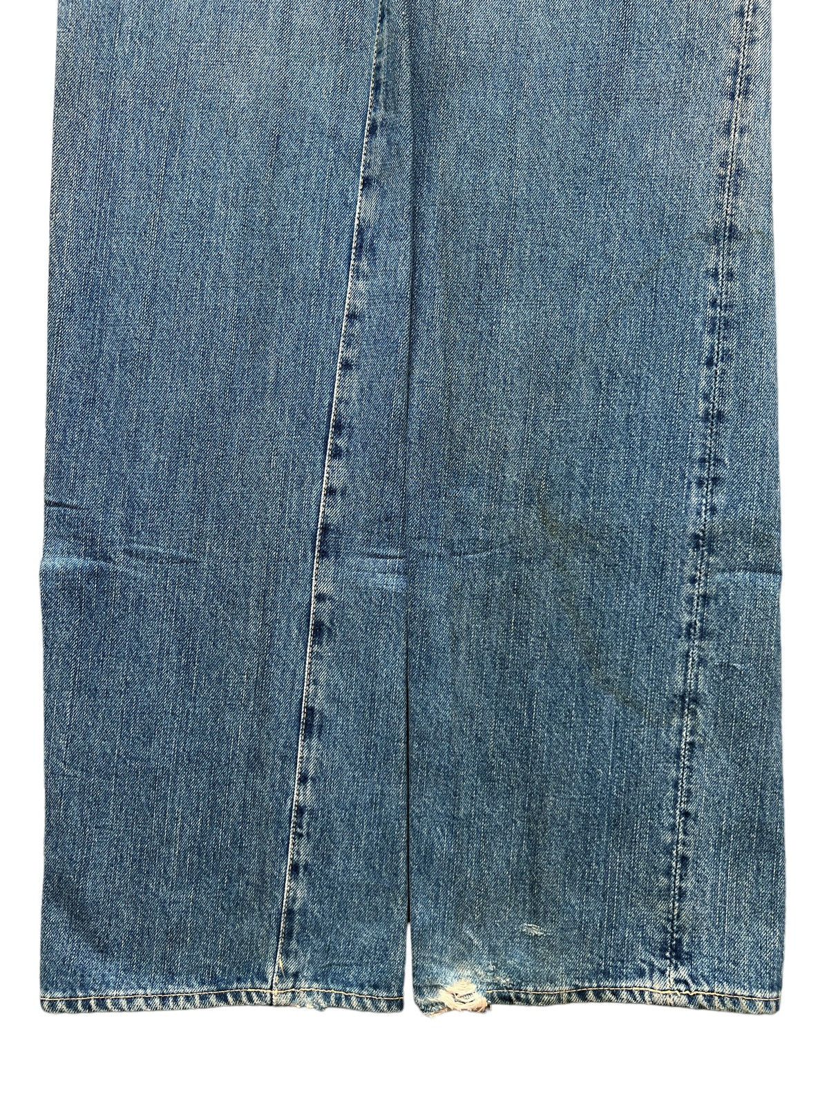 45rpm Vintage 45Rpm Japan Faded Distressed Baggy Jeans 26x33 Size 26" / US 2 / IT 38 - 7 Thumbnail
