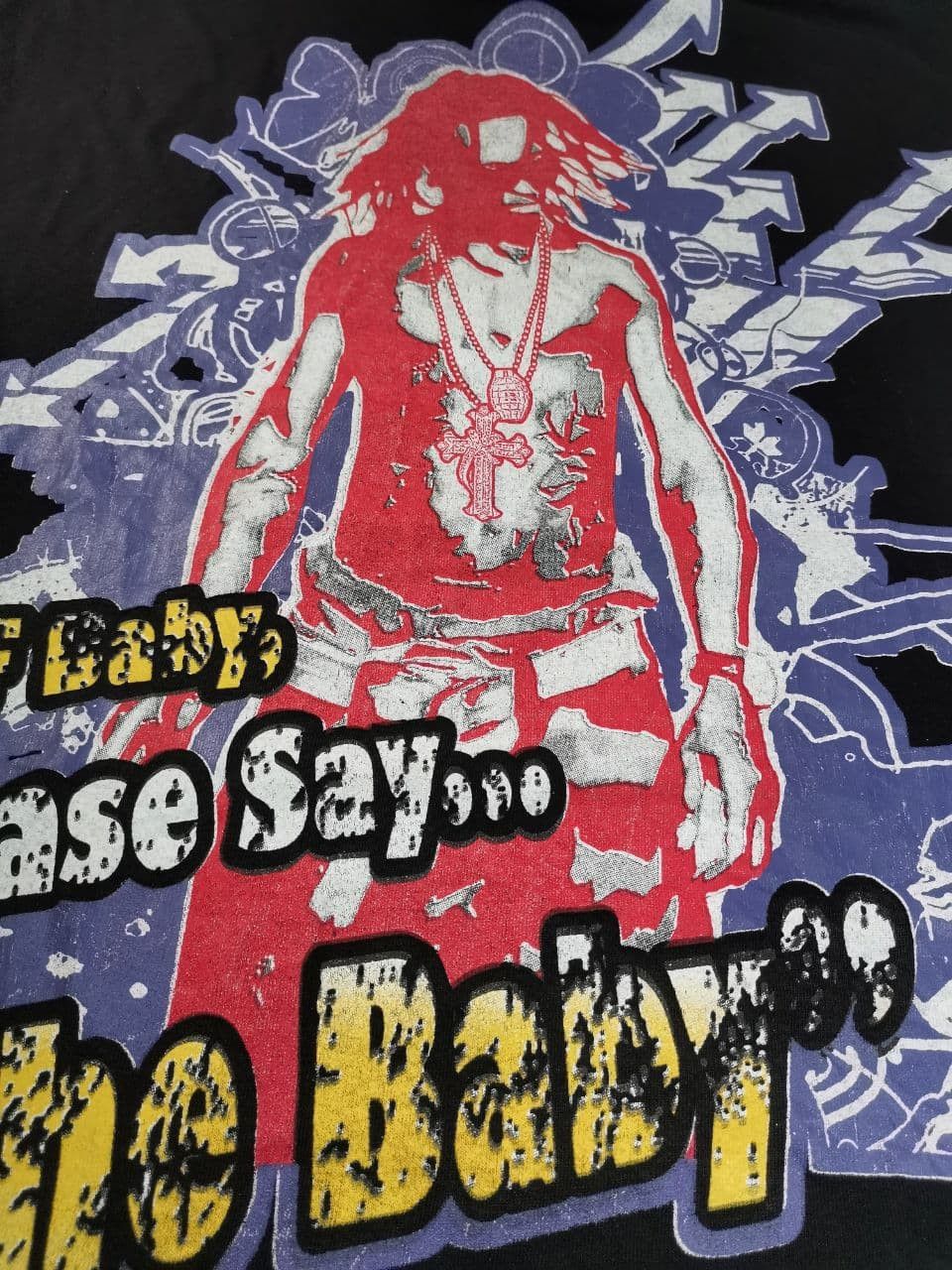 Rap Tees × Vintage Lil Wayne Rap T-shirt / Tupac/ Bob Marley/Kanyewest Size US XXL / EU 58 / 5 - 7 Thumbnail