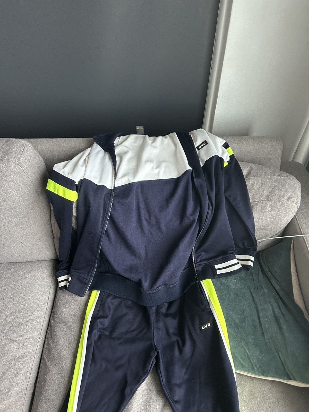 image of Drake Ovo Tracksuit XL in Blue, Men's