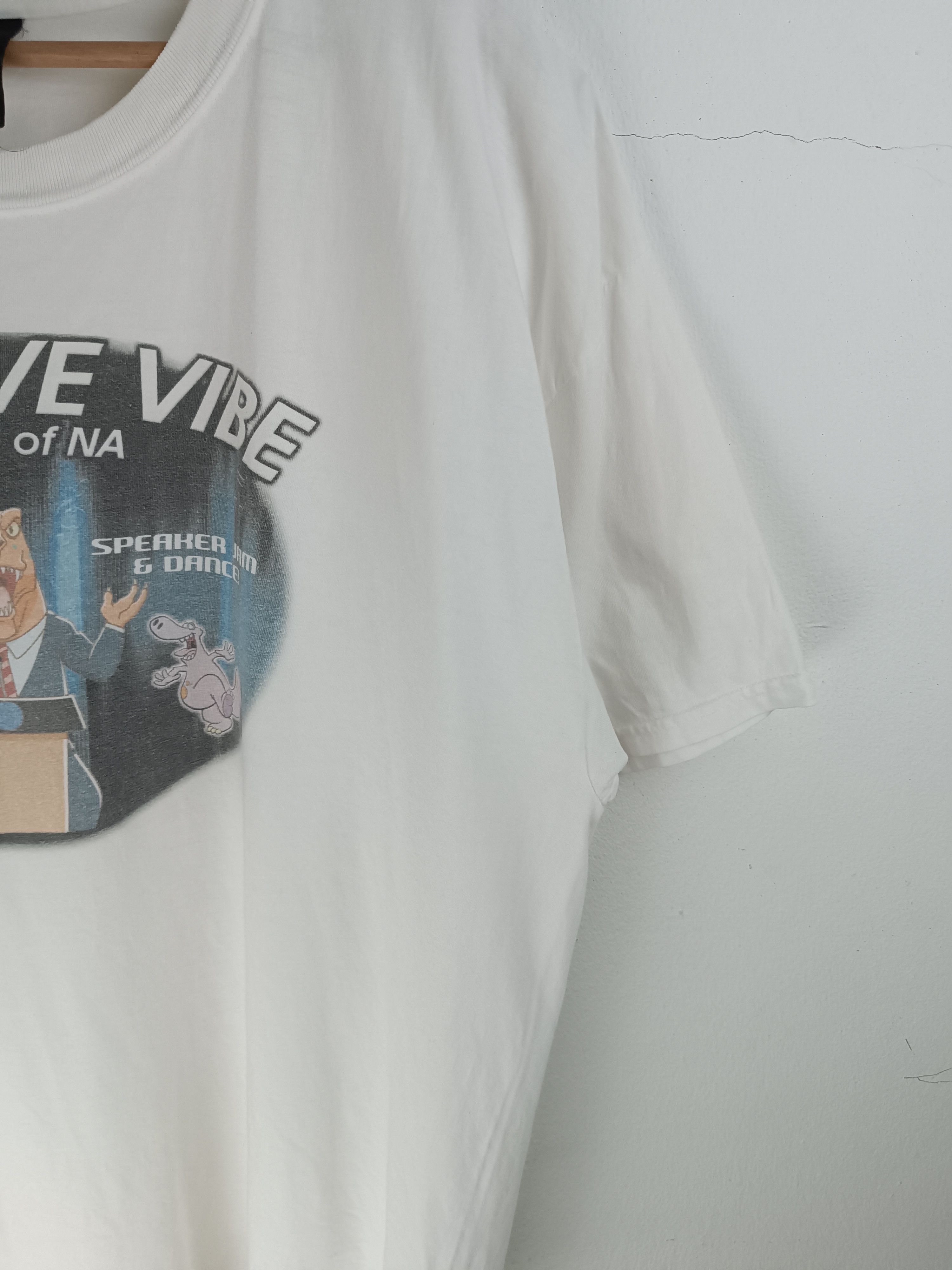 Vintage VINTAGE DINOSAUR POSITIVE VIBE JURASSIC DIGIMON POKEMON TEE Size US XL / EU 56 / 4 - 9 Thumbnail