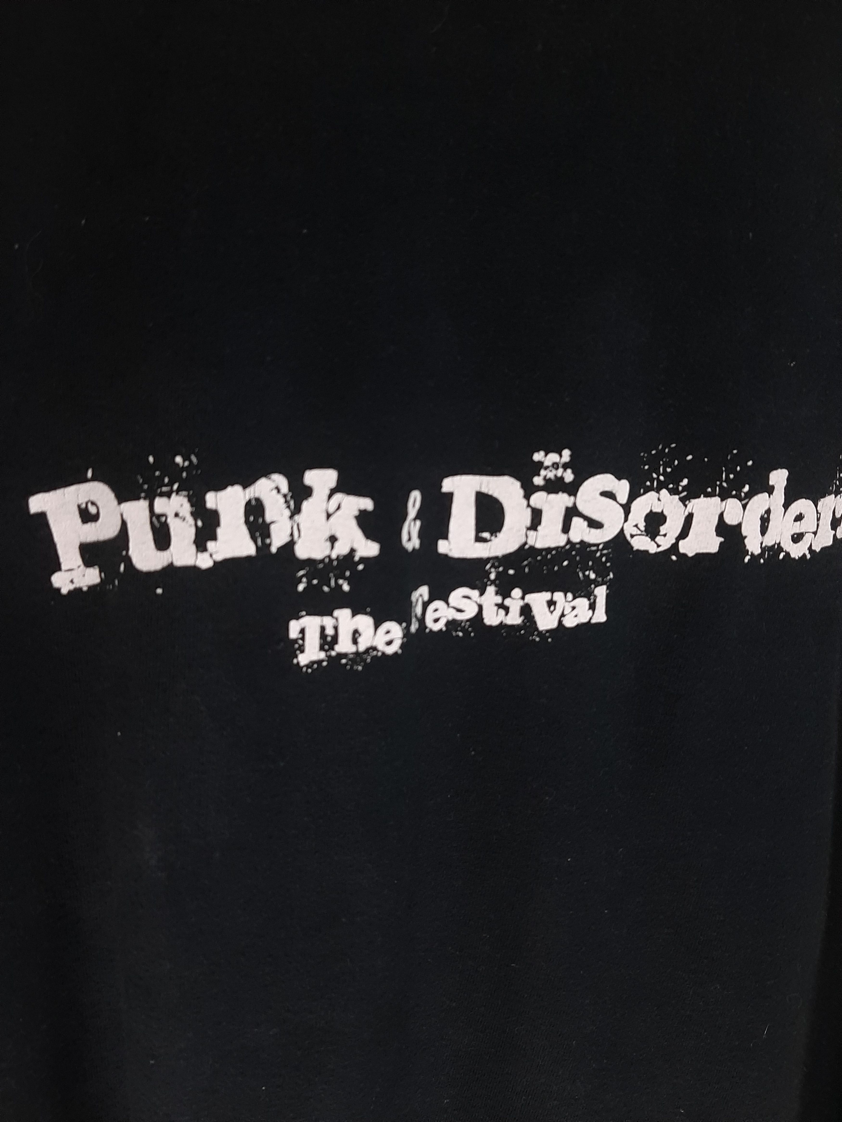 Band Tees VINTAGE 2000s PUNK & DISORDERLY FEST (discharge angelic) Size US L / EU 52-54 / 3 - 6 Thumbnail