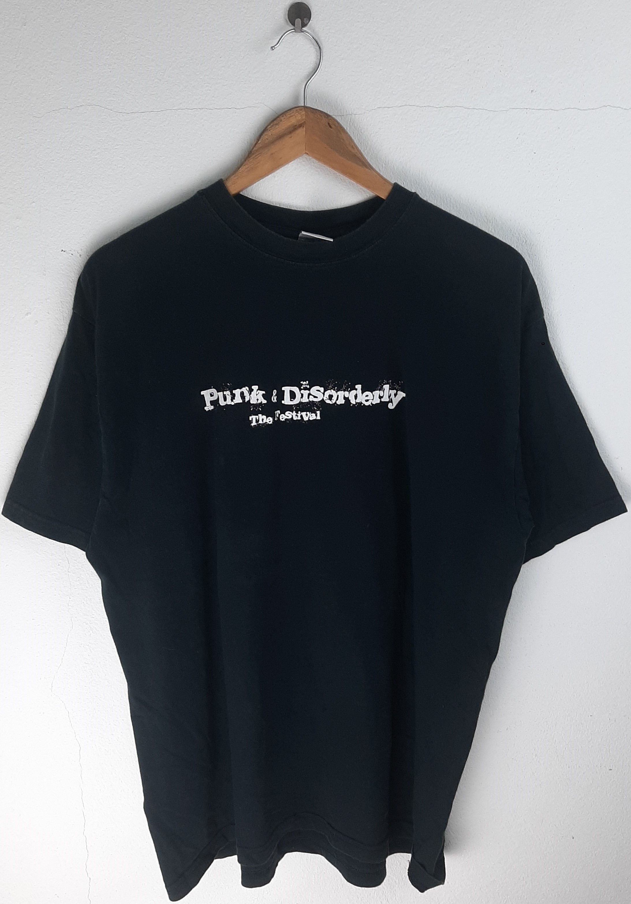 Band Tees VINTAGE 2000s PUNK & DISORDERLY FEST (discharge angelic) Size US L / EU 52-54 / 3 - 3 Thumbnail