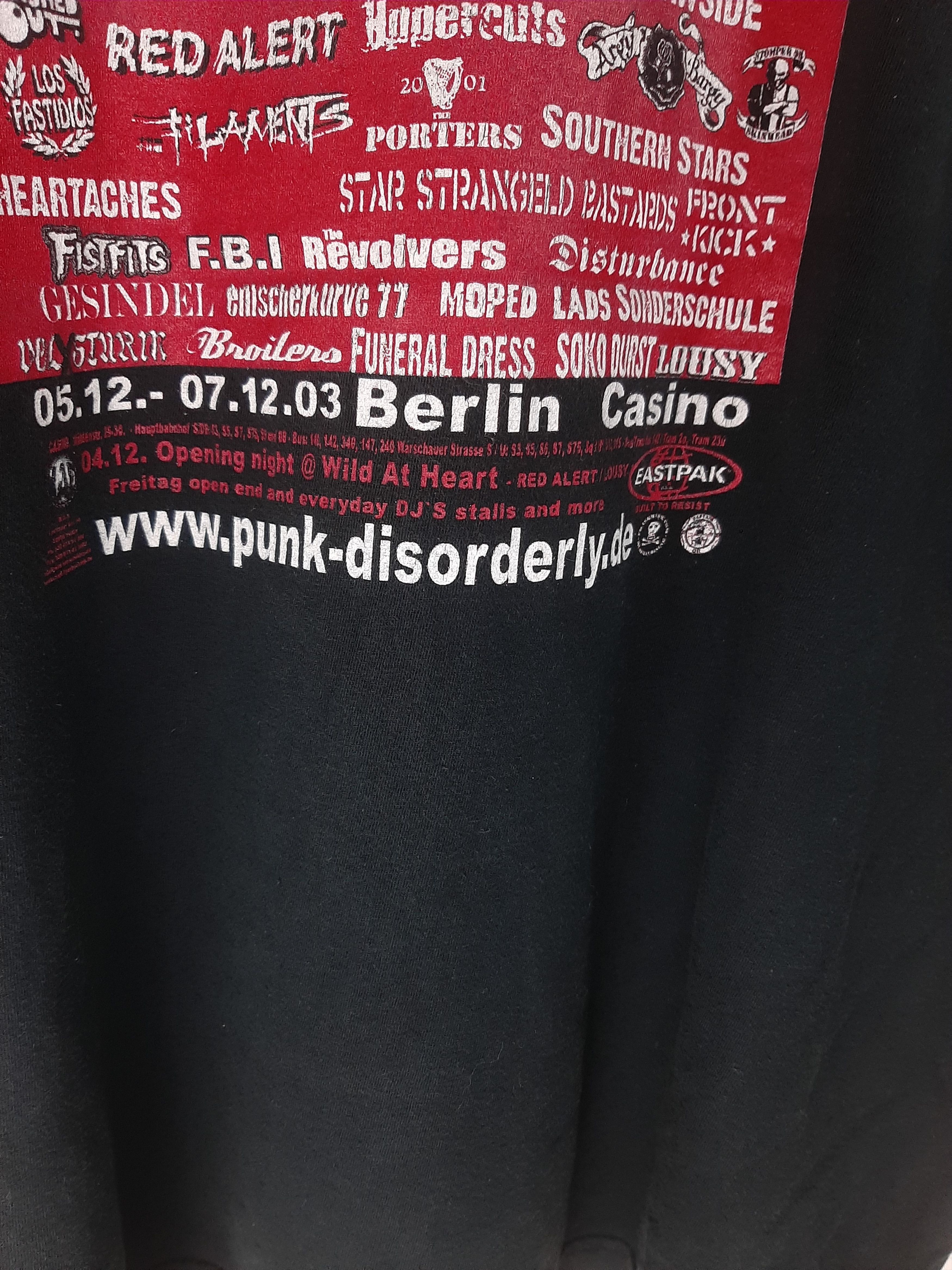 Band Tees VINTAGE 2000s PUNK & DISORDERLY FEST (discharge angelic) Size US L / EU 52-54 / 3 - 15 Thumbnail