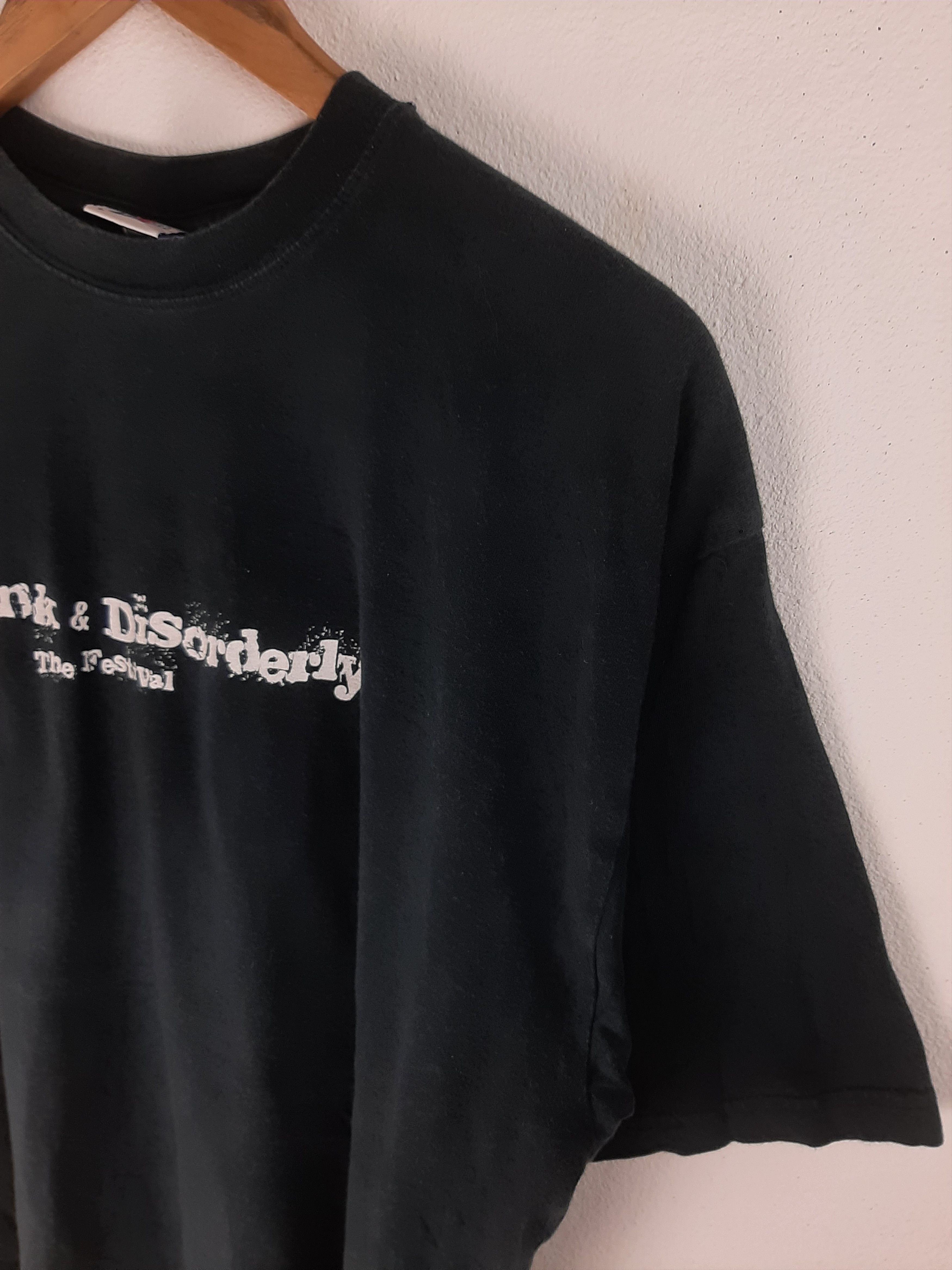 Band Tees VINTAGE 2000s PUNK & DISORDERLY FEST (discharge angelic) Size US L / EU 52-54 / 3 - 10 Thumbnail