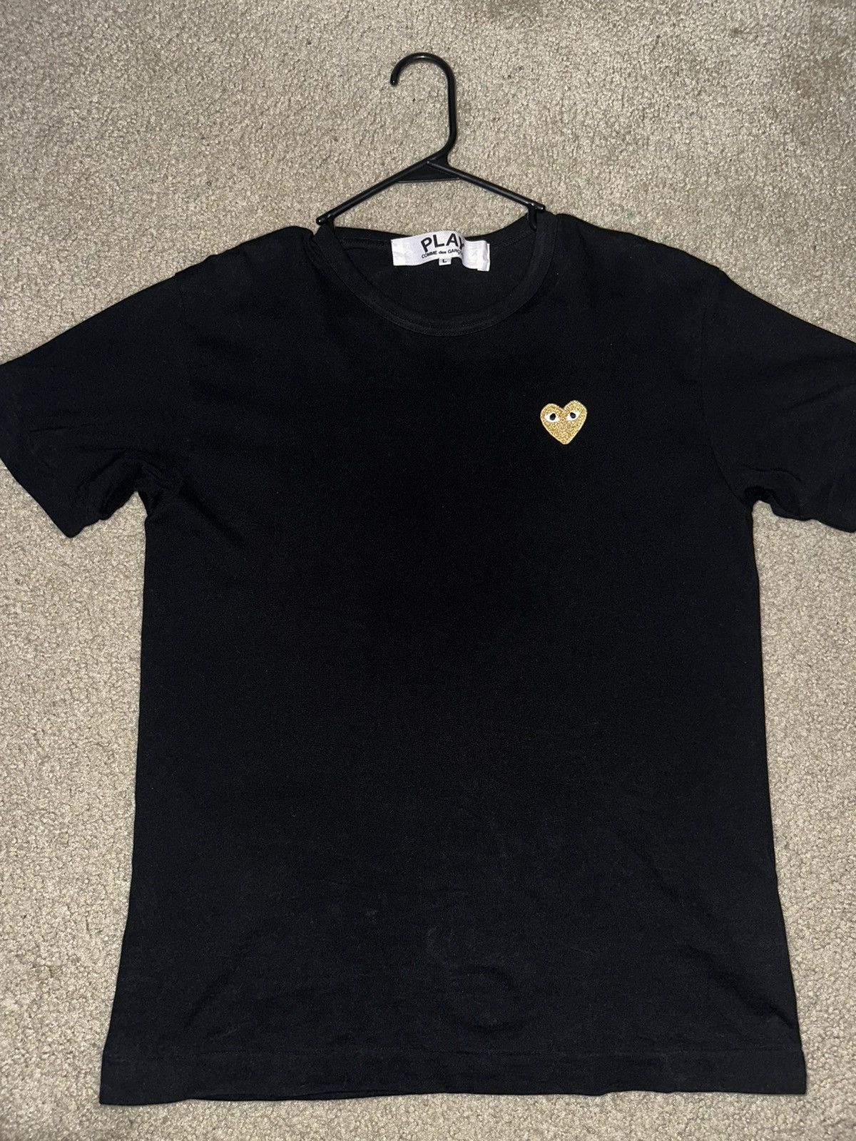 Comme Des Garçons logo tee