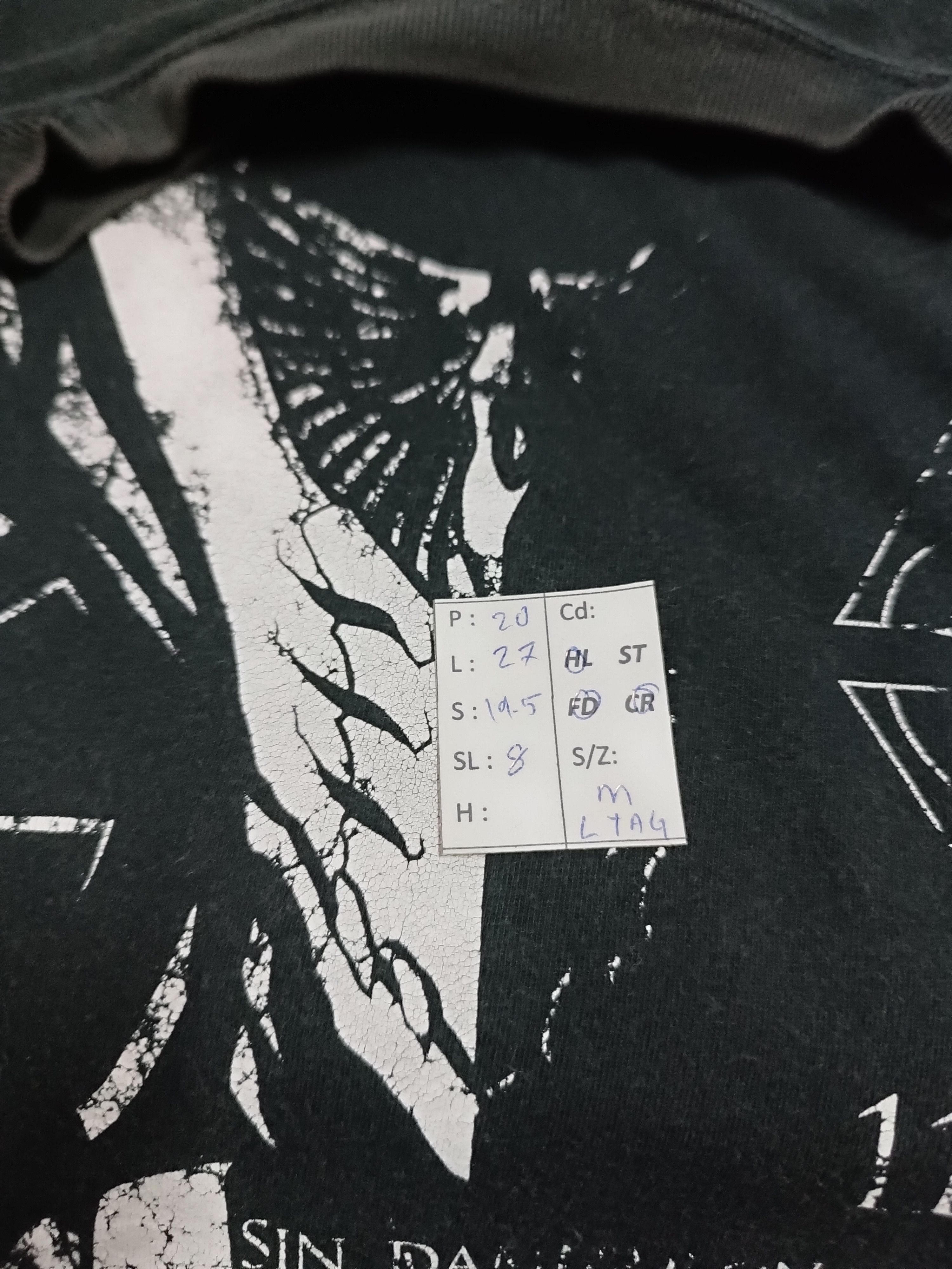 Anime VINTAGE 11 EYES SIN DAMNATION AND ATONEMENT TEE games anime Size US M / EU 48-50 / 2 - 15 Thumbnail