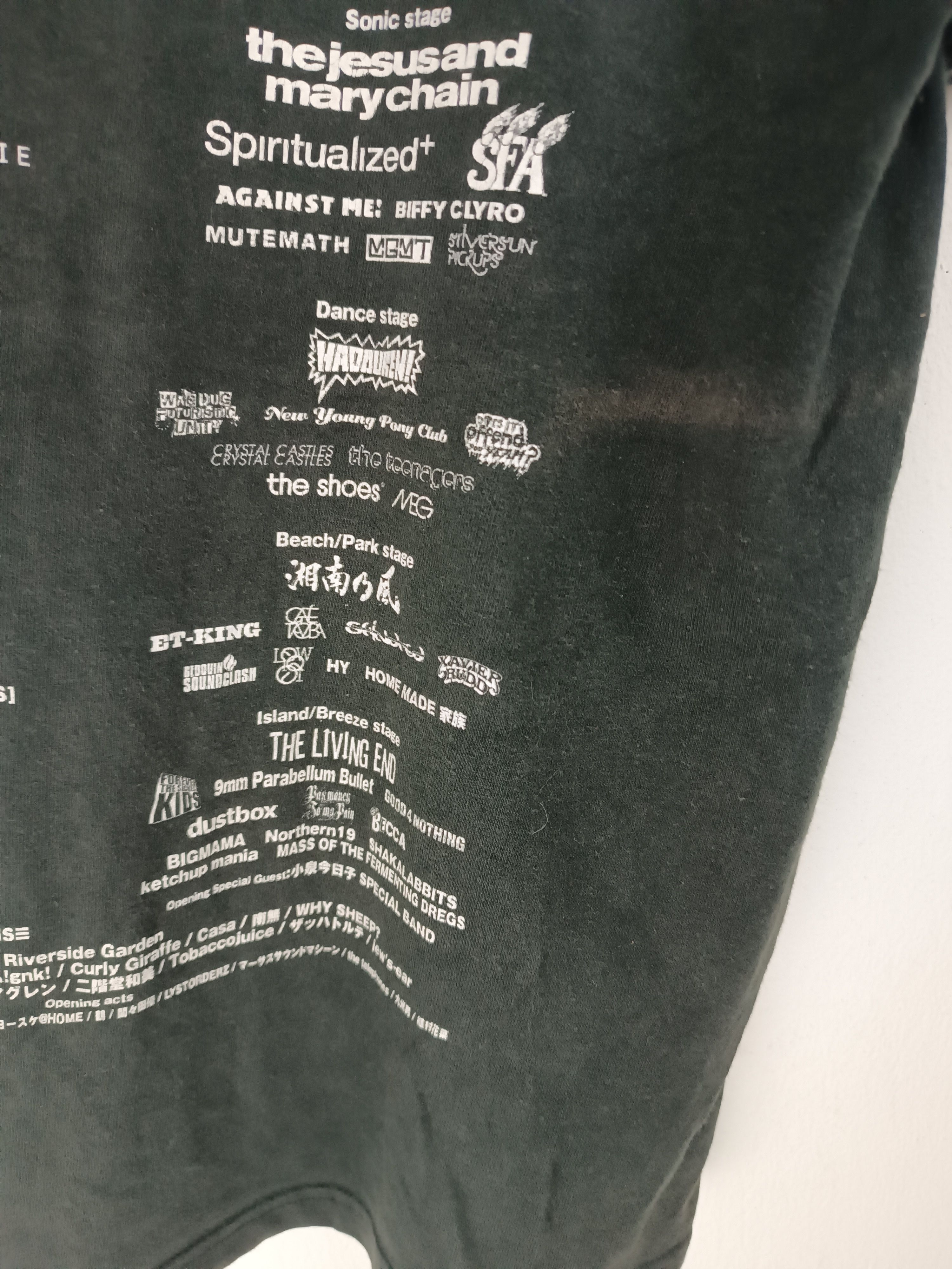 Band Tees VINTAGE SUMMER SONIC FEST (coldplay prodigy kooks) Size US M / EU 48-50 / 2 - 11 Thumbnail
