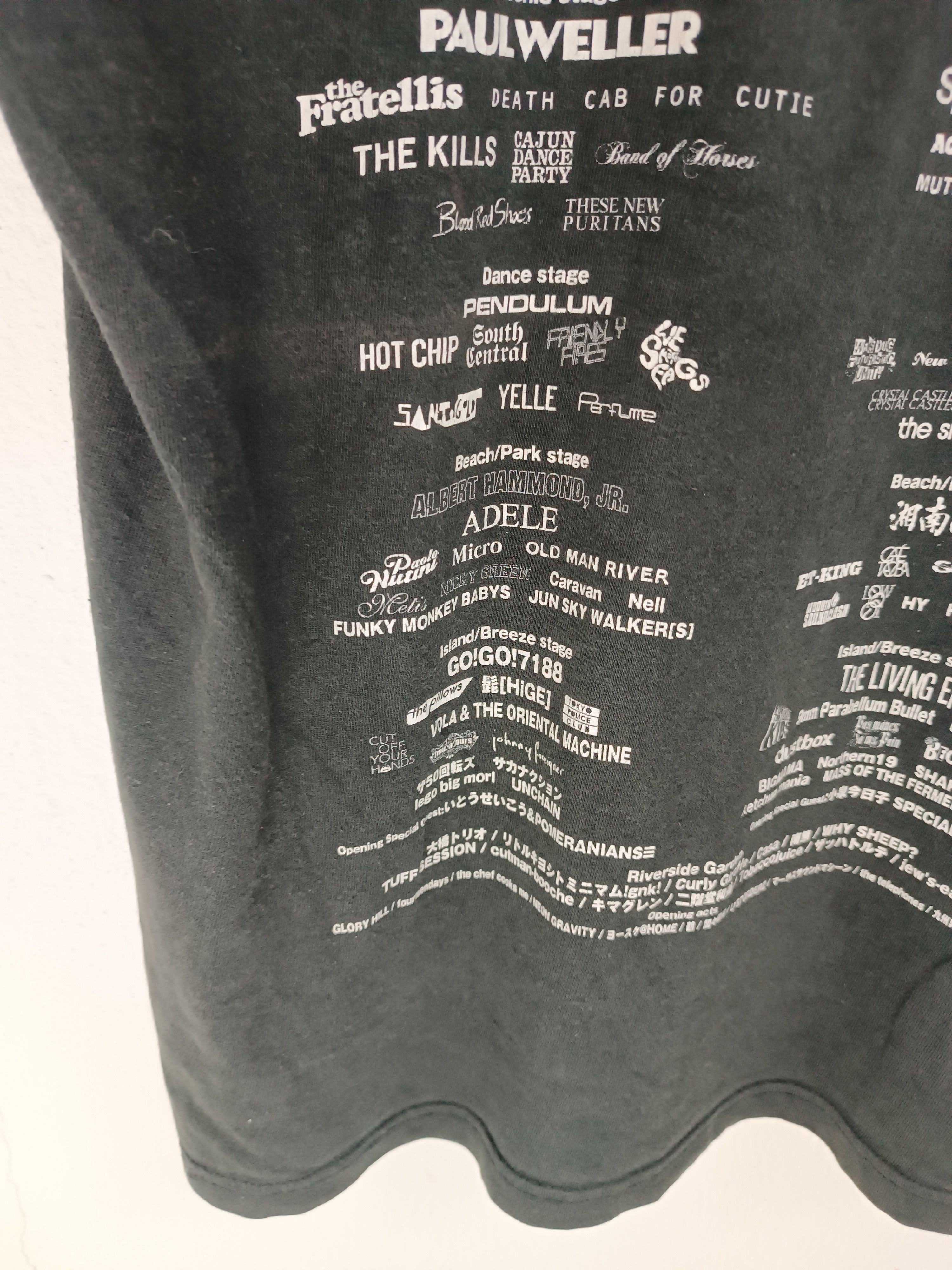 Band Tees VINTAGE SUMMER SONIC FEST (coldplay prodigy kooks) Size US M / EU 48-50 / 2 - 13 Thumbnail