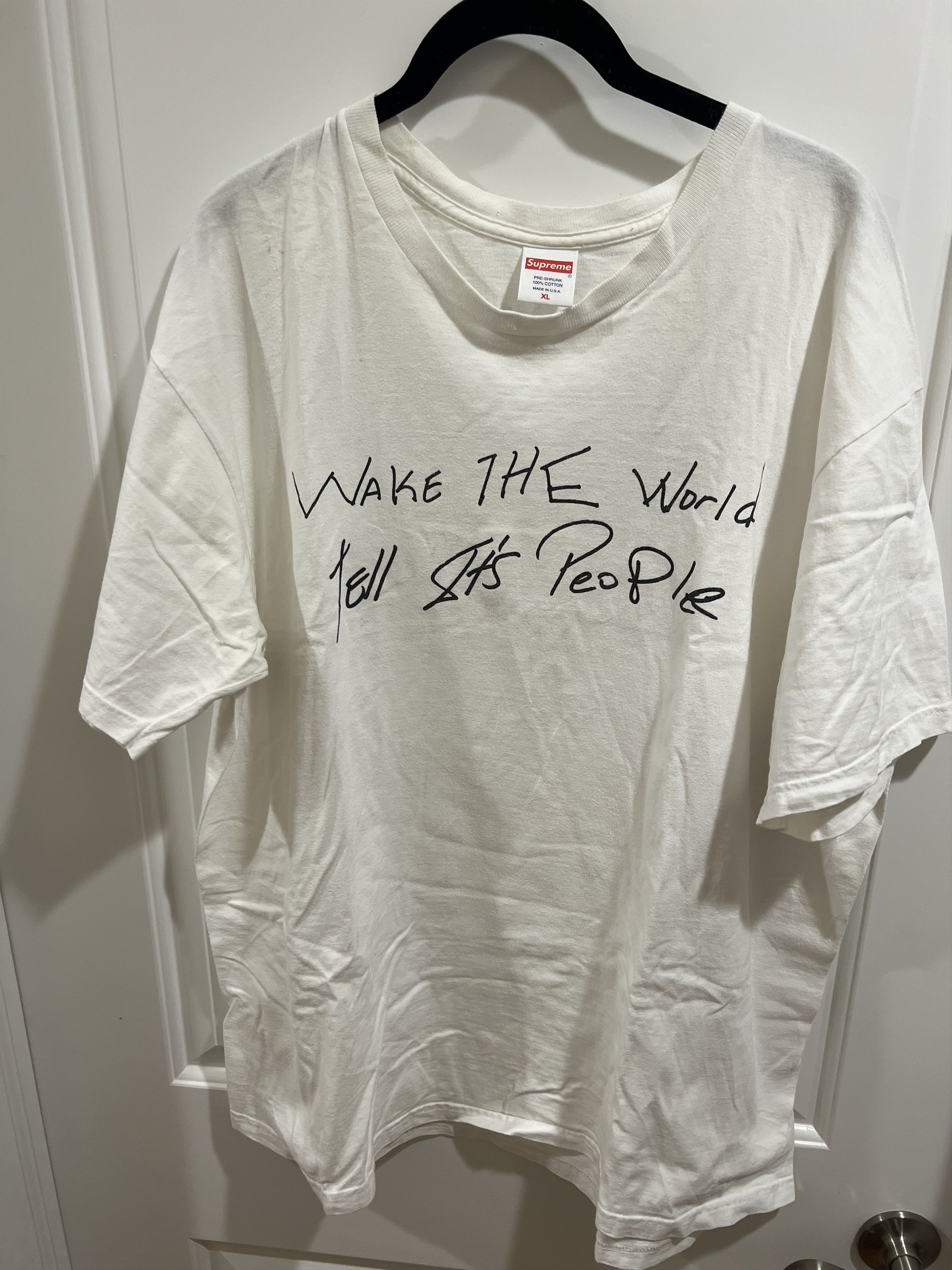 supreme buju banton wake the world tee（Supreme Celebrates Buju  