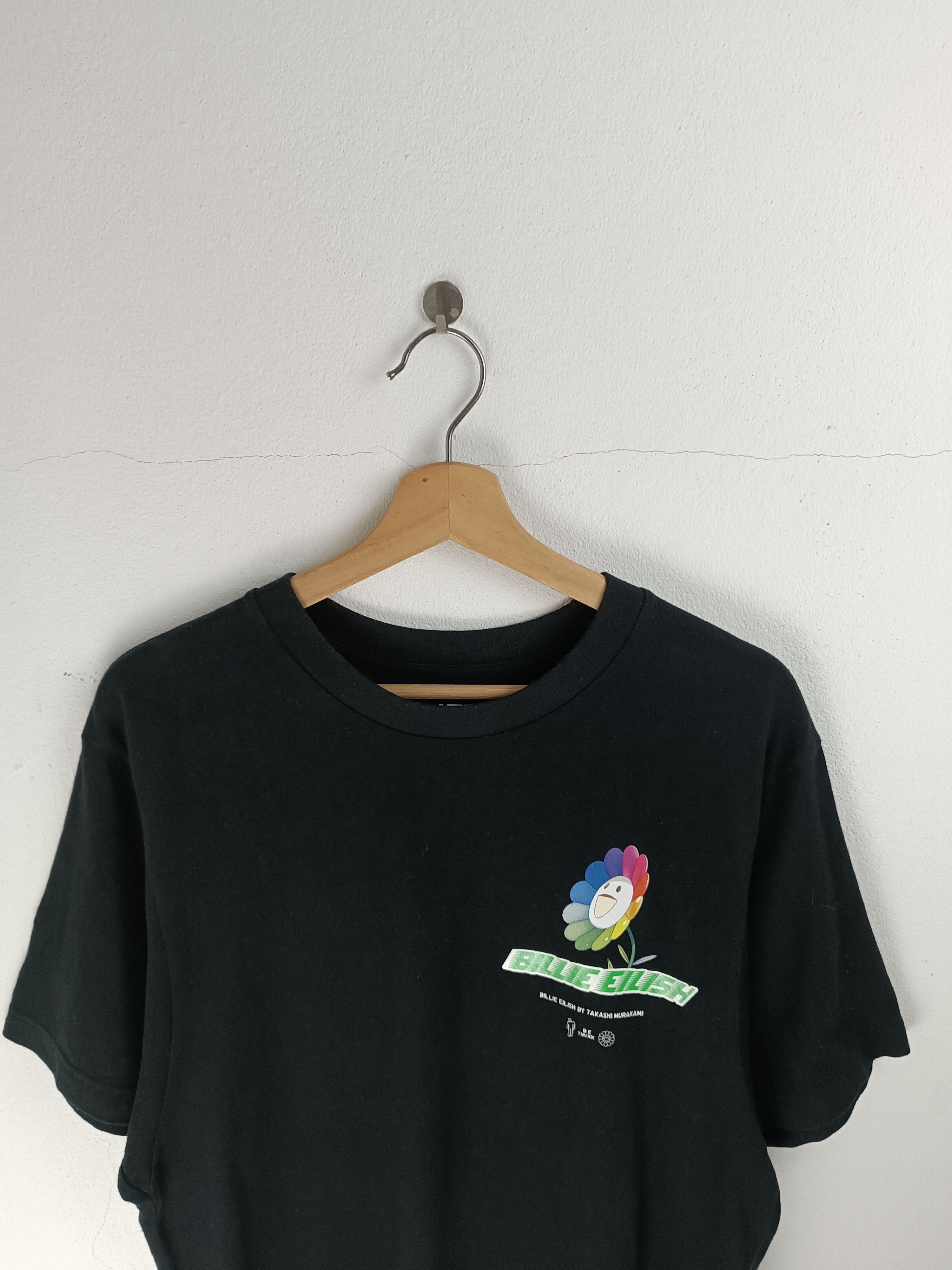 Billie Eilish BILLIE EILISH X TAKASHI MURAKAMI BOXY FLOWER BAD BOY TEE Size M / US 6-8 / IT 42-44 - 5 Thumbnail