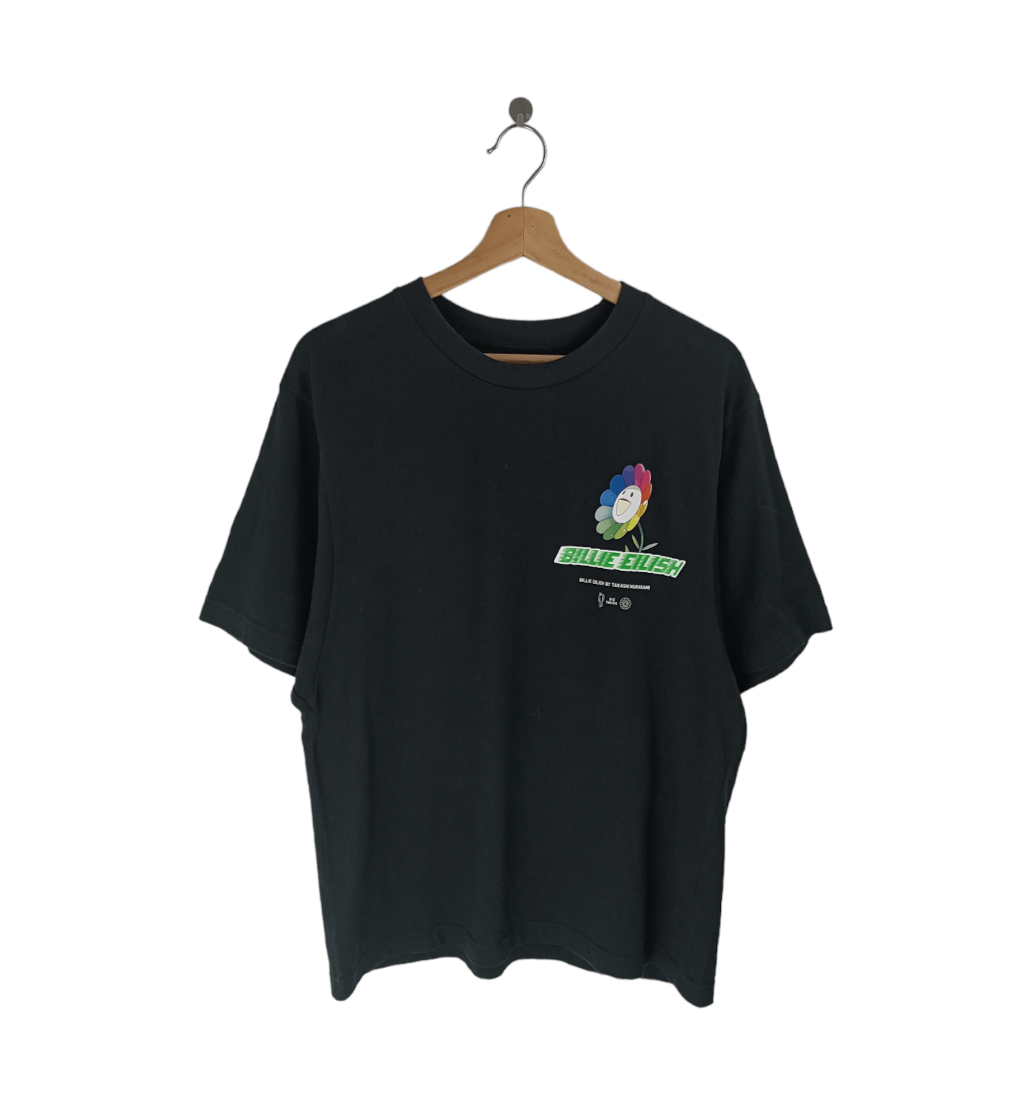 Billie Eilish BILLIE EILISH X TAKASHI MURAKAMI BOXY FLOWER BAD BOY TEE Size M / US 6-8 / IT 42-44 - 1 Thumbnail