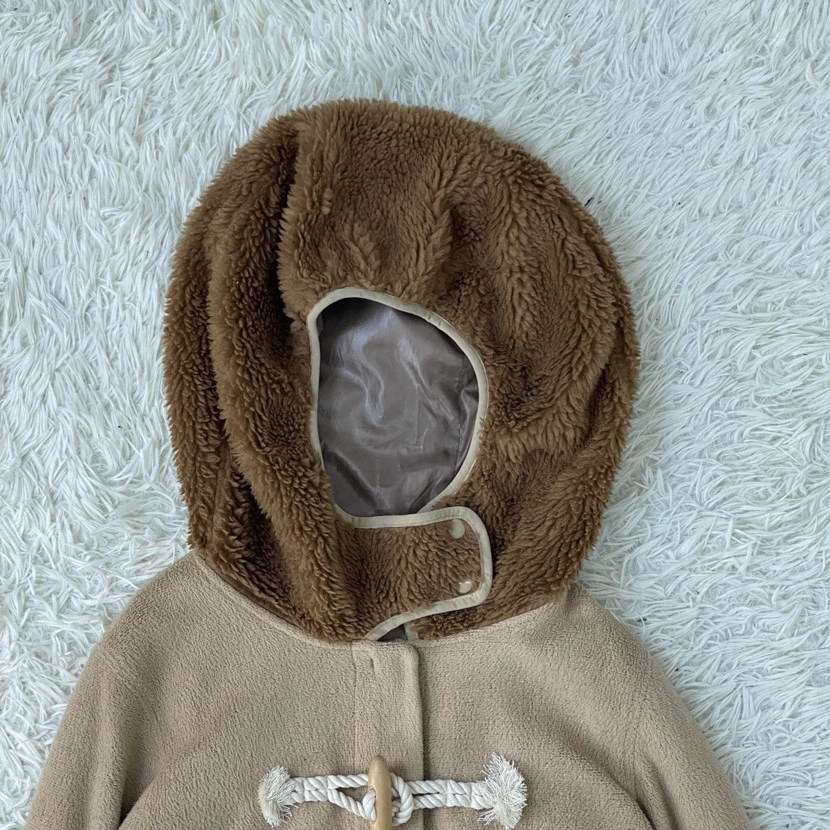 mercibeaucoup Mercibeaucoup Fleece Duffle Canis Lupus Hoodie Size US M / EU 48-50 / 2 - 4 Thumbnail