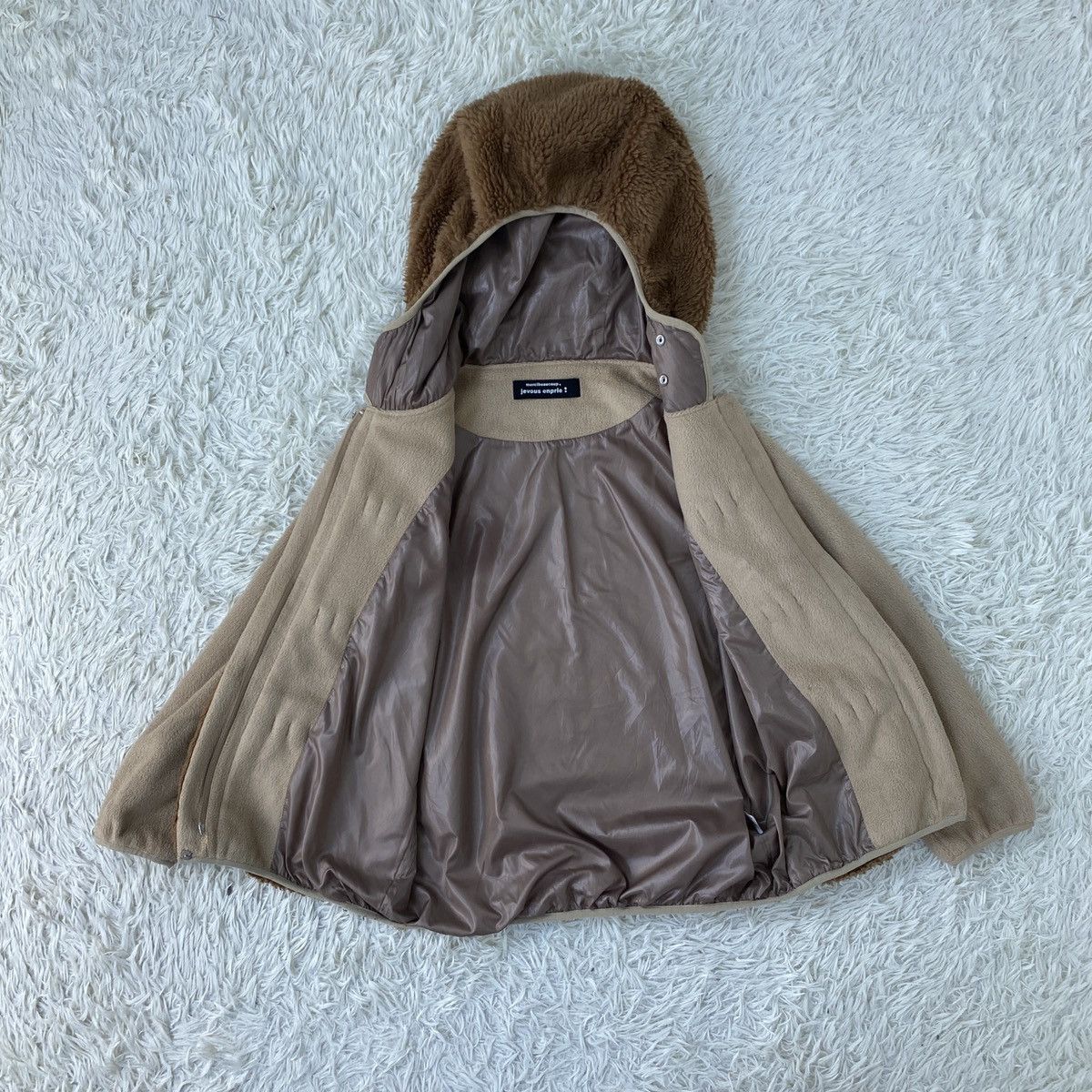 mercibeaucoup Mercibeaucoup Fleece Duffle Canis Lupus Hoodie Size US M / EU 48-50 / 2 - 19 Thumbnail