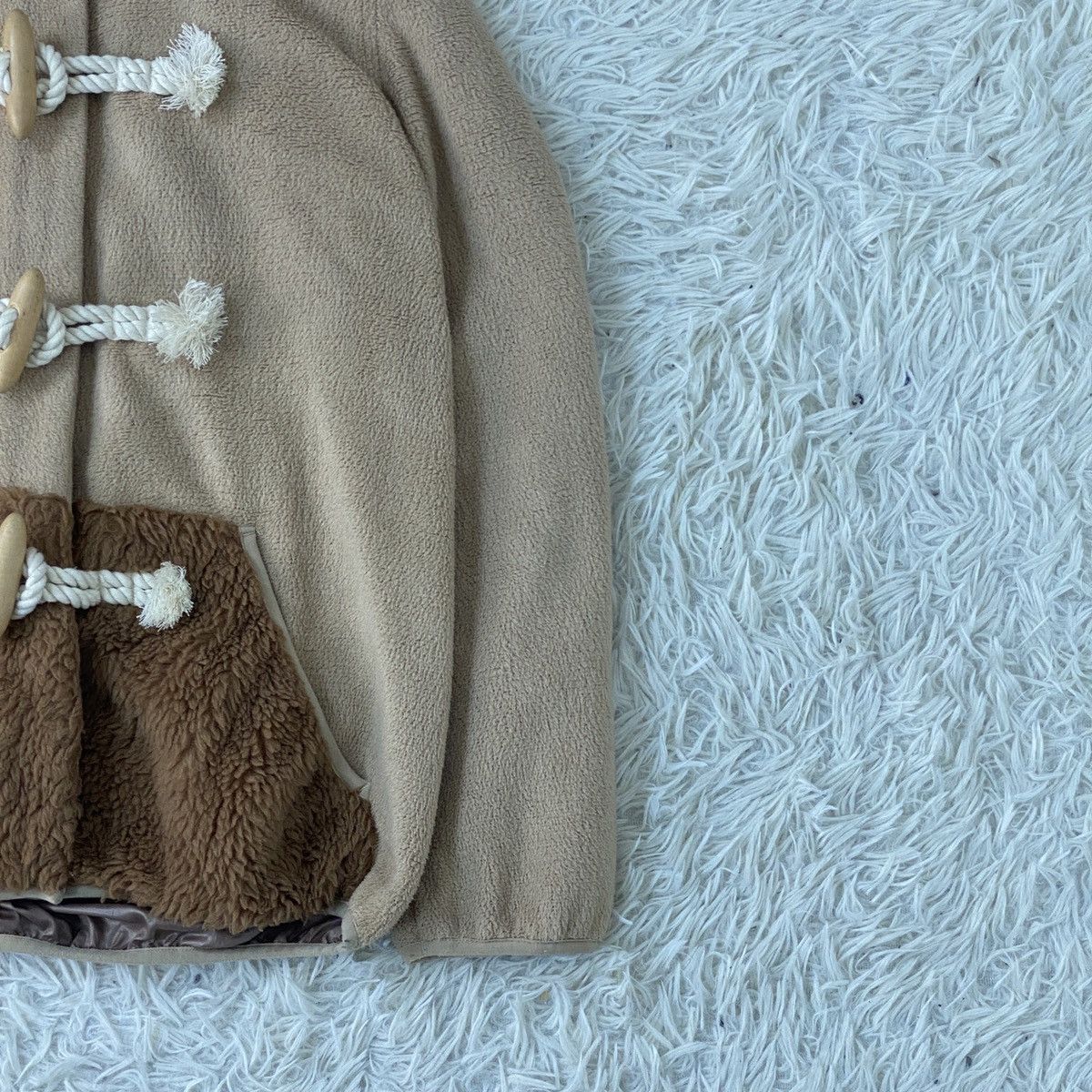 mercibeaucoup Mercibeaucoup Fleece Duffle Canis Lupus Hoodie Size US M / EU 48-50 / 2 - 5 Thumbnail