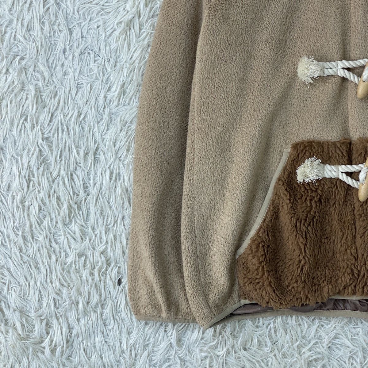 mercibeaucoup Mercibeaucoup Fleece Duffle Canis Lupus Hoodie Size US M / EU 48-50 / 2 - 3 Thumbnail