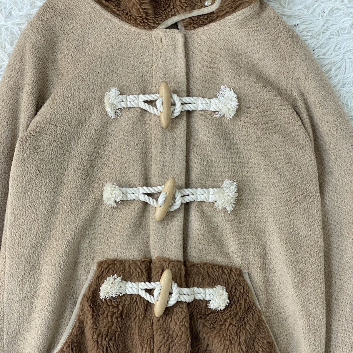 mercibeaucoup Mercibeaucoup Fleece Duffle Canis Lupus Hoodie Size US M / EU 48-50 / 2 - 7 Thumbnail